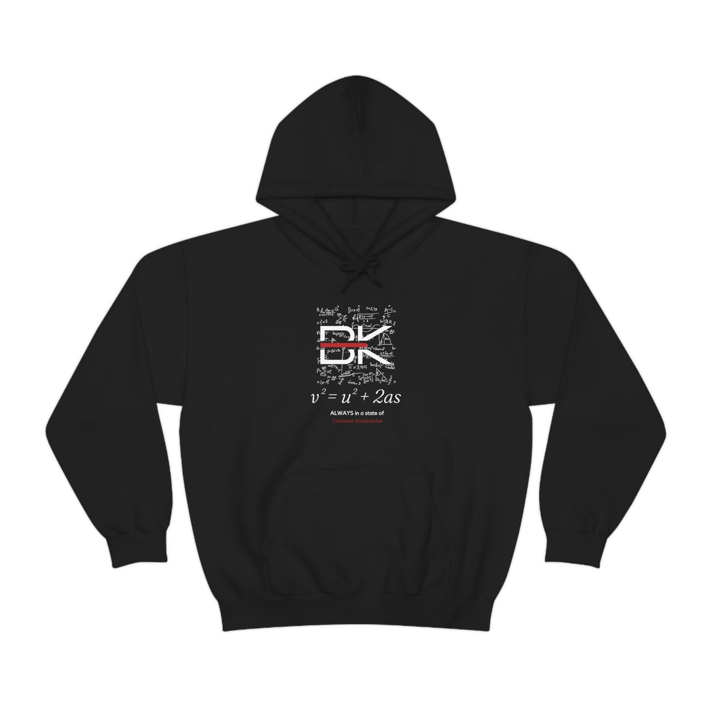 The Equation Constant Acceleration Dk Unisex Heavy Blend™ Hooded Sweatshirt