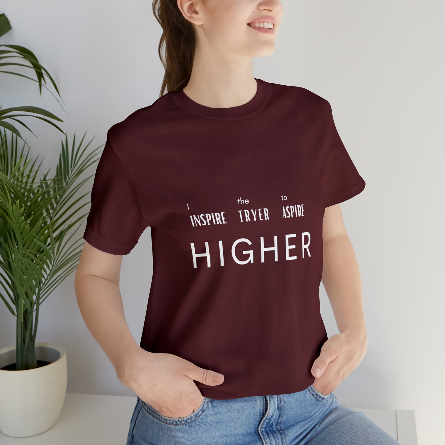Inspire Higher Unisex Jersey Short Sleeve Tee