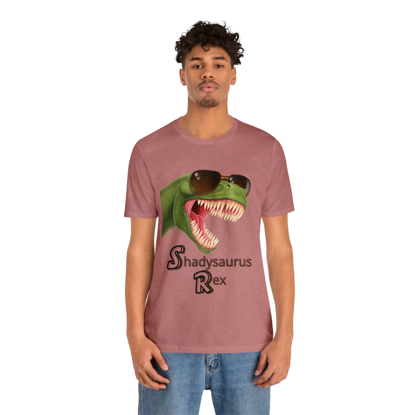 Shadysaurus Rex Unisex Jersey Short Sleeve Tee