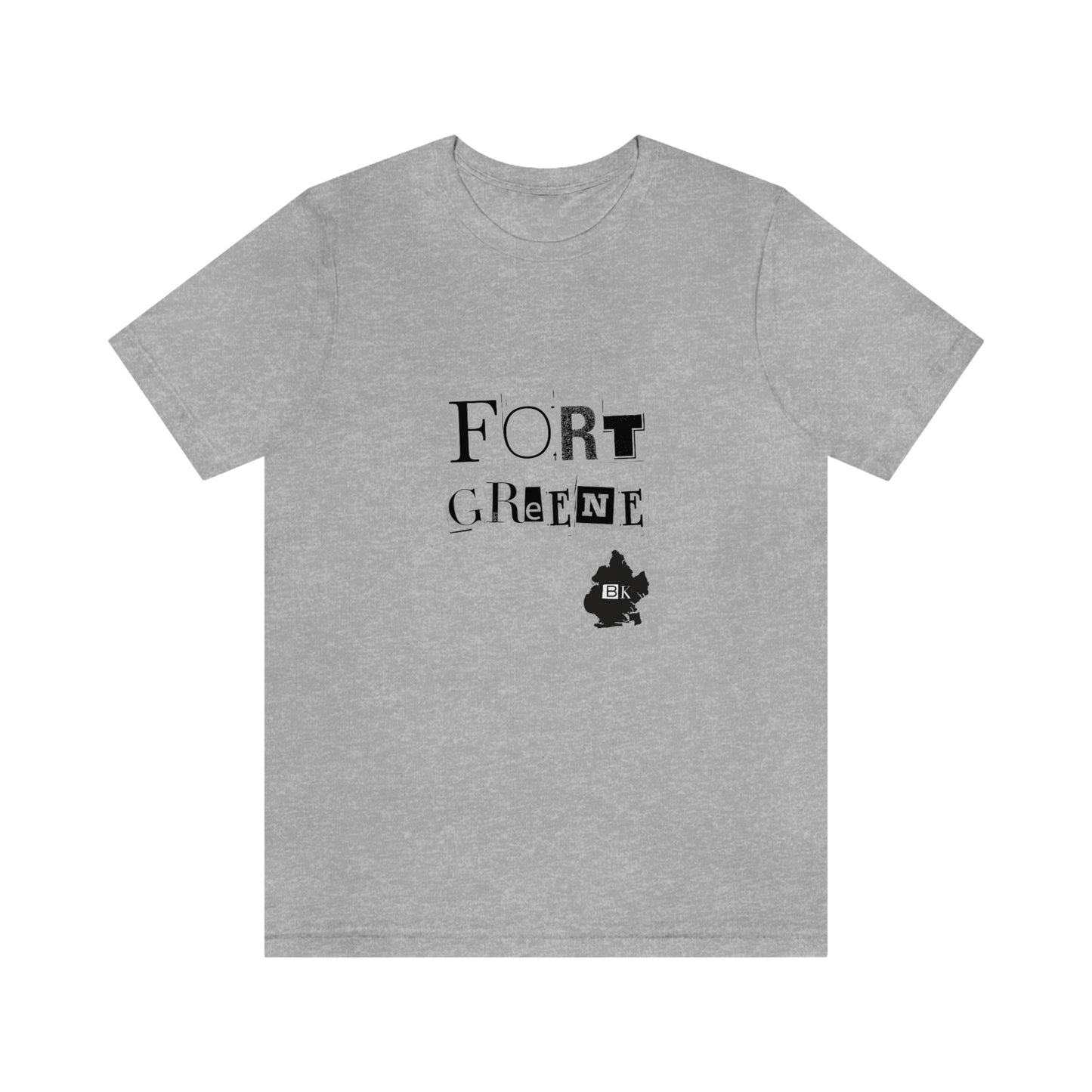 FORT GREENE Unisex Jersey Short Sleeve Tee