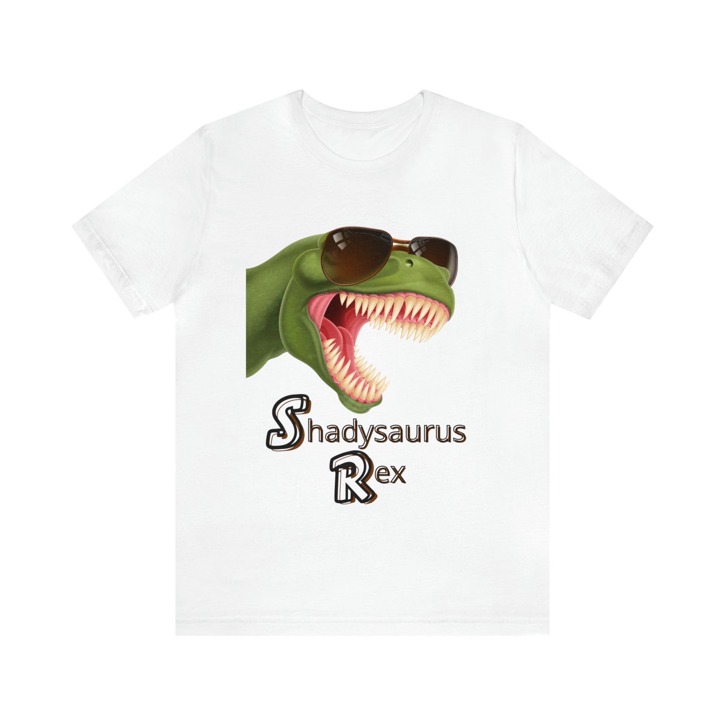Shadysaurus Rex Unisex Jersey Short Sleeve Tee