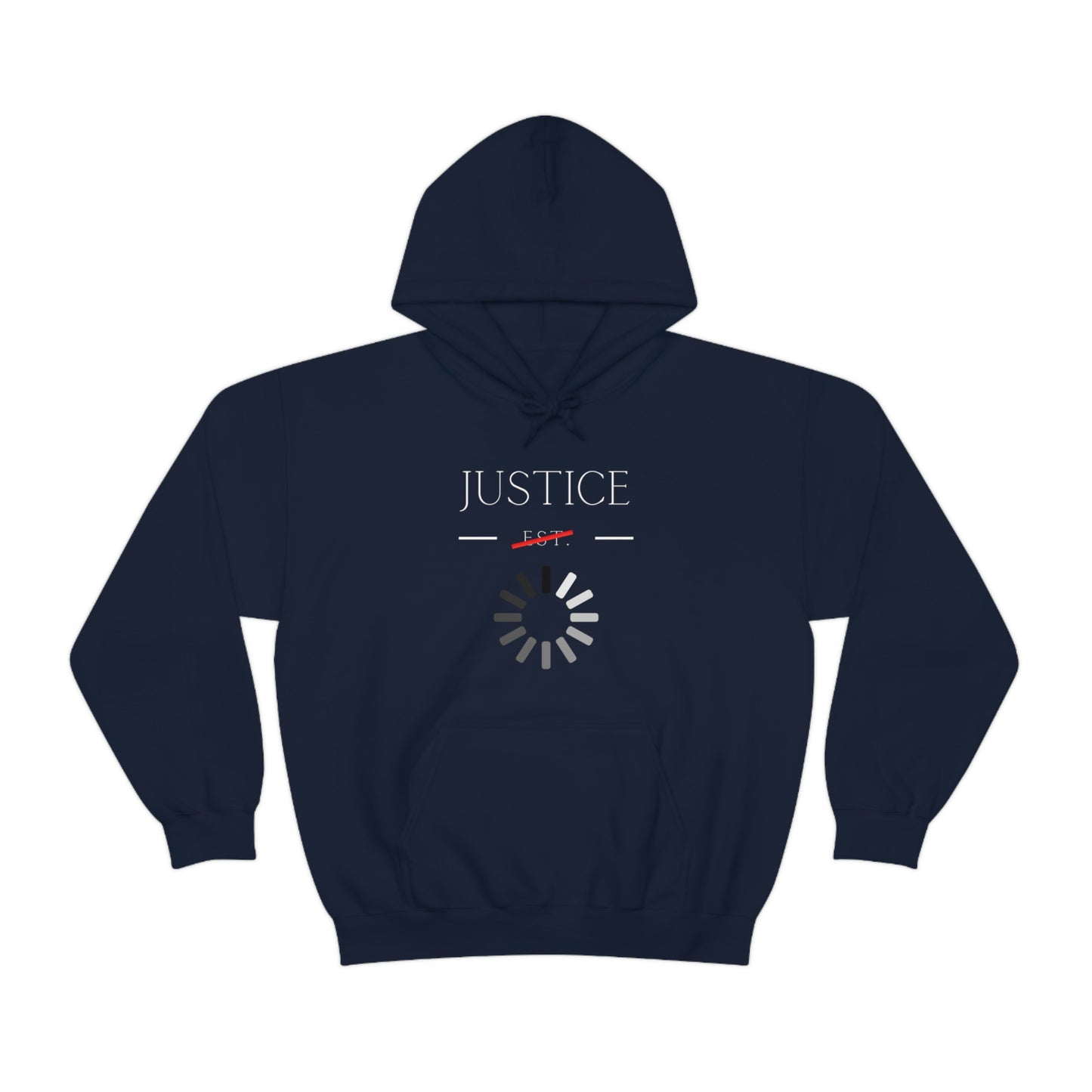 Justice Still Waiting Hooded Sweatshirt