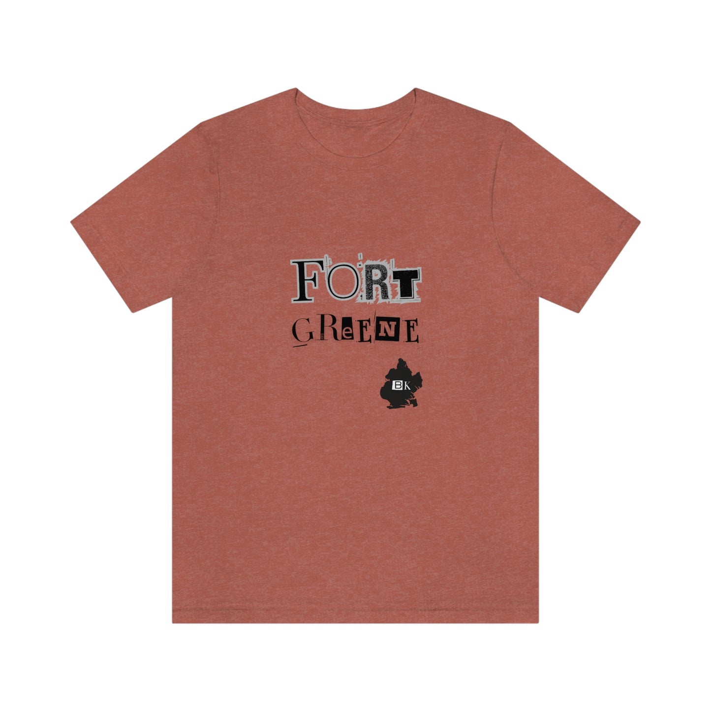 FORT GREENE Unisex Jersey Short Sleeve Tee