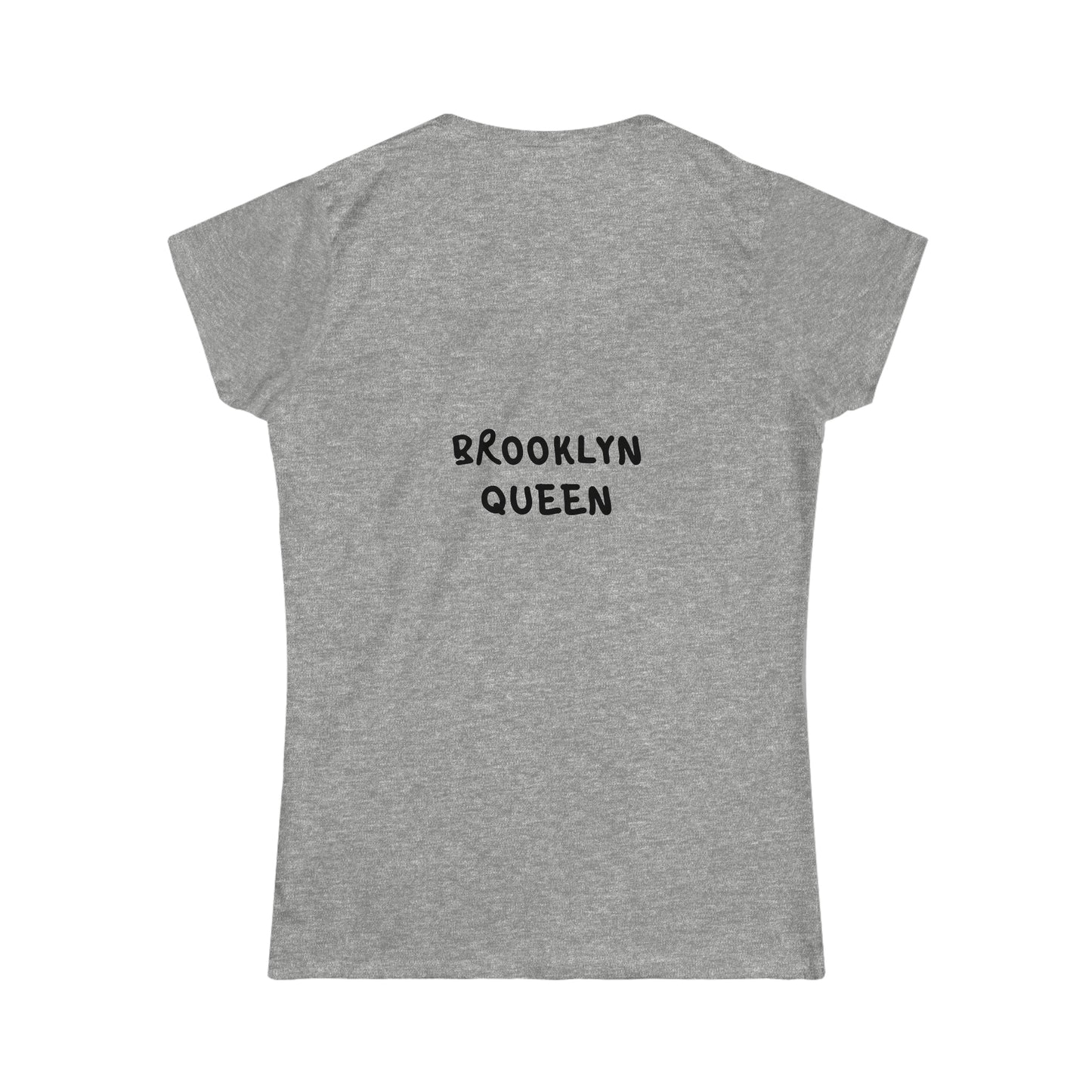 Brooklyn Queen Map Face Lte Women's Soft style Tee