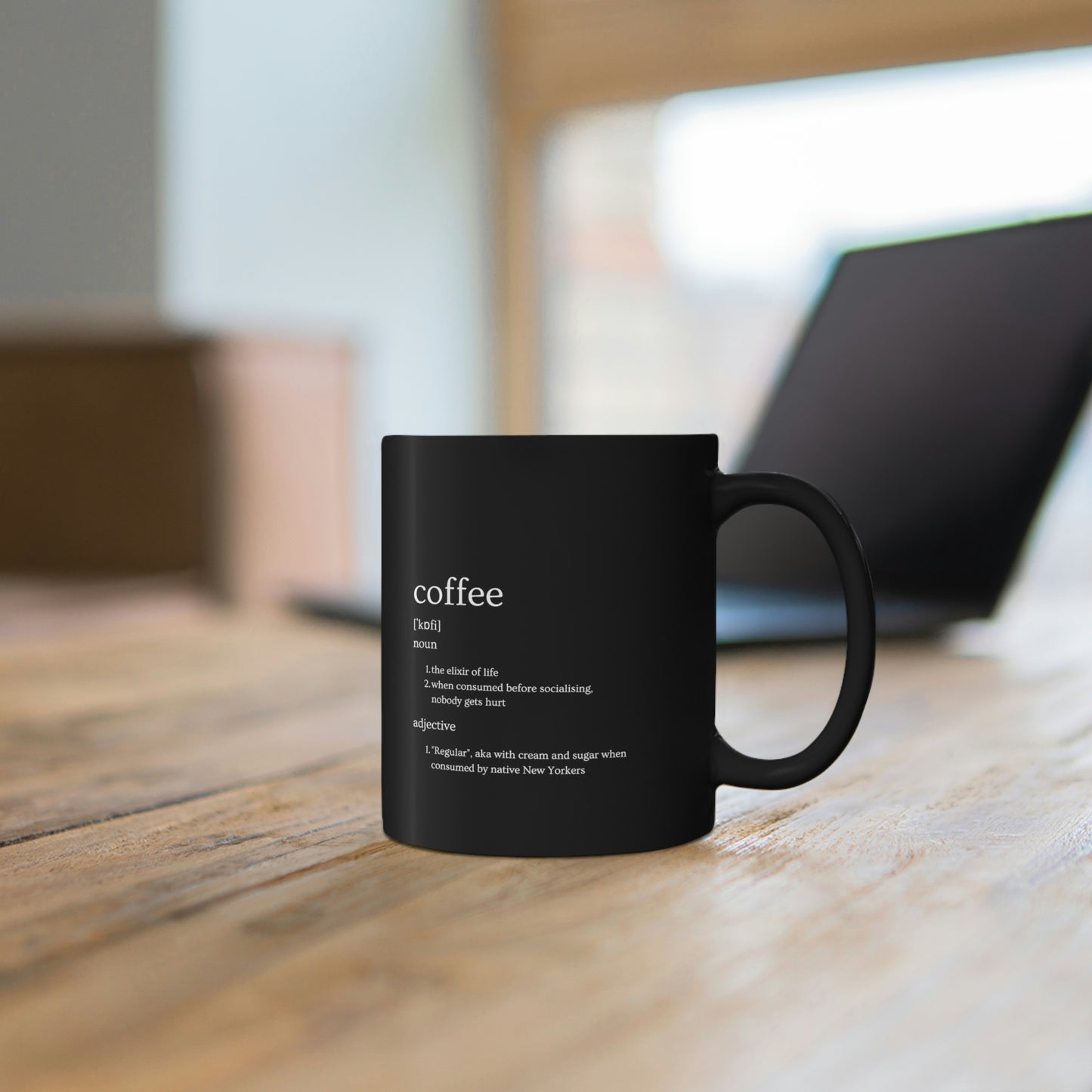 Mug - Coffee - The Elixir of Life 11oz Black Mug