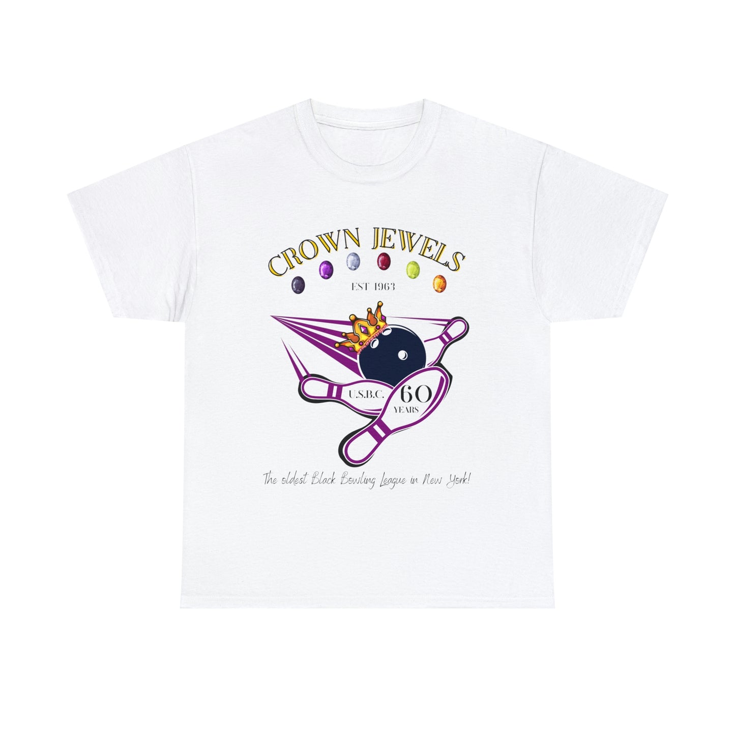 CROWN JEWELS League T-Shirt White