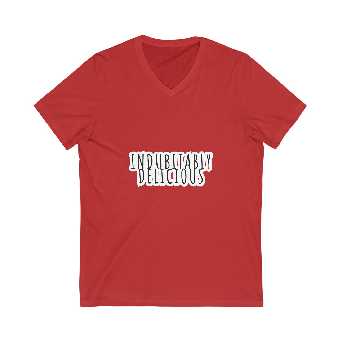 Indubitably Delicious V-Neck Tee