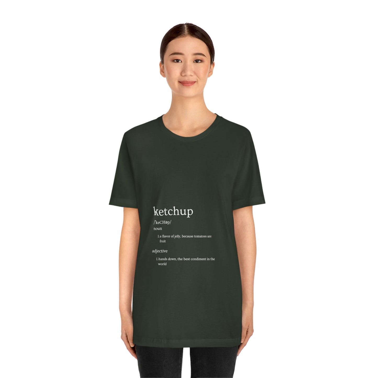 Ketchup Unisex Jersey Short Sleeve Tee