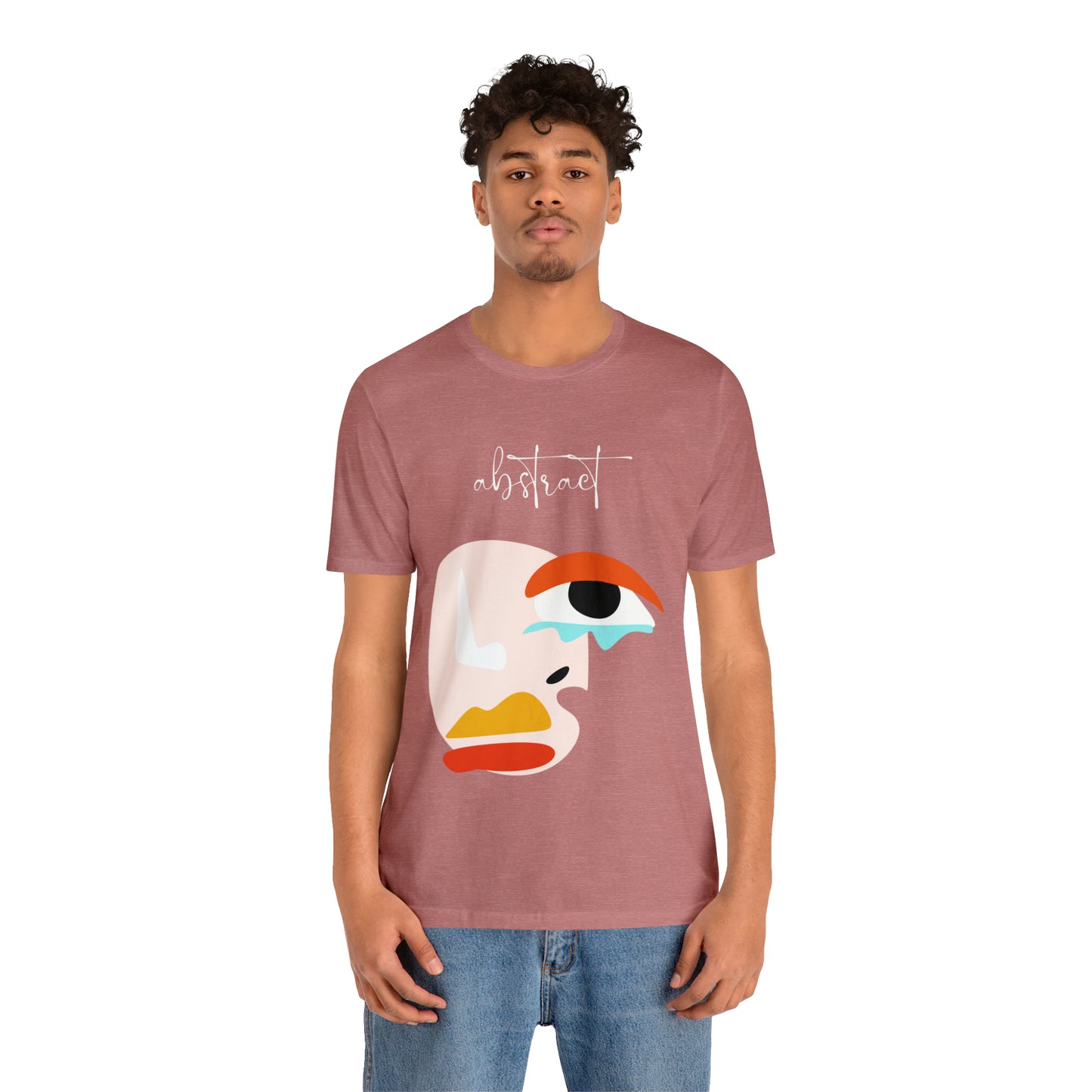 Abstract Unisex Jersey Short Sleeve Tee