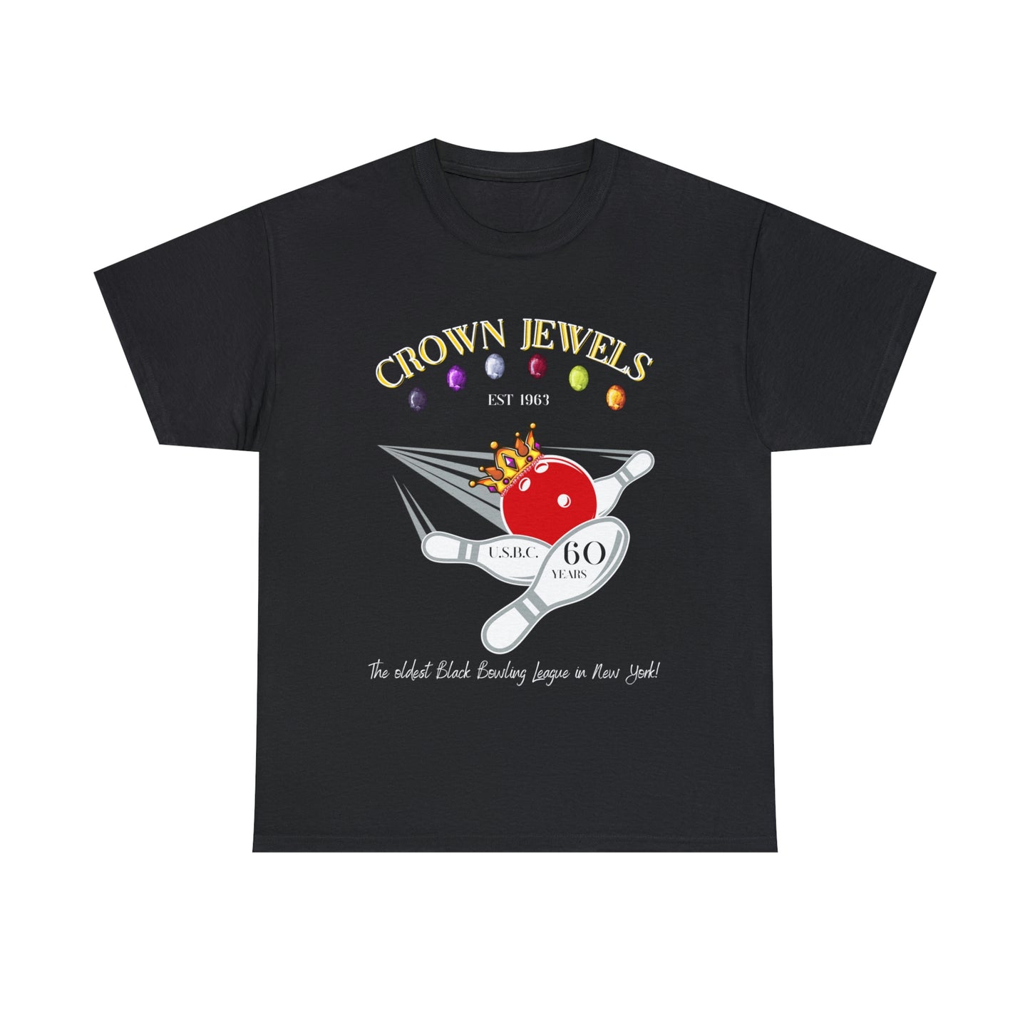 CROWN JEWELS League T-Shirt Black