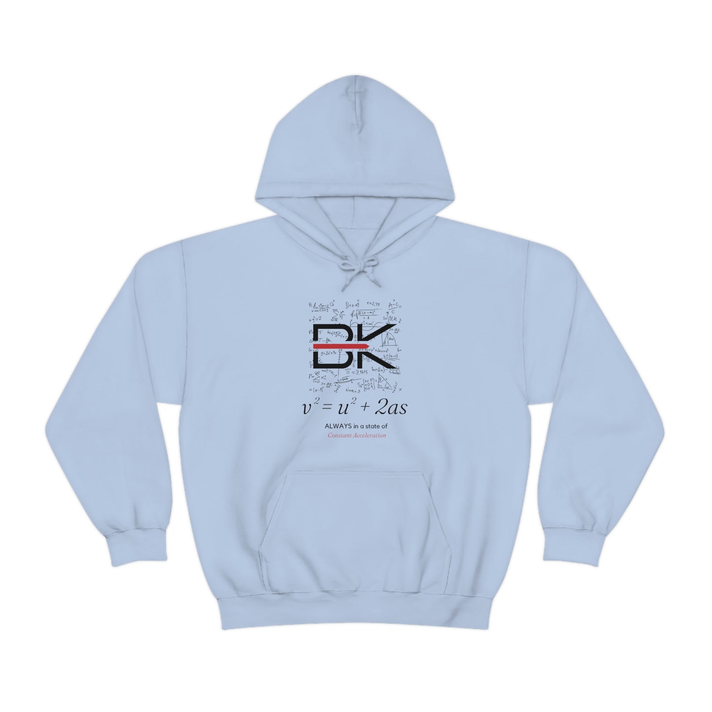 The Equation Constant Acceleration Lte Unisex Heavy Blend™ Hooded Sweatshirt