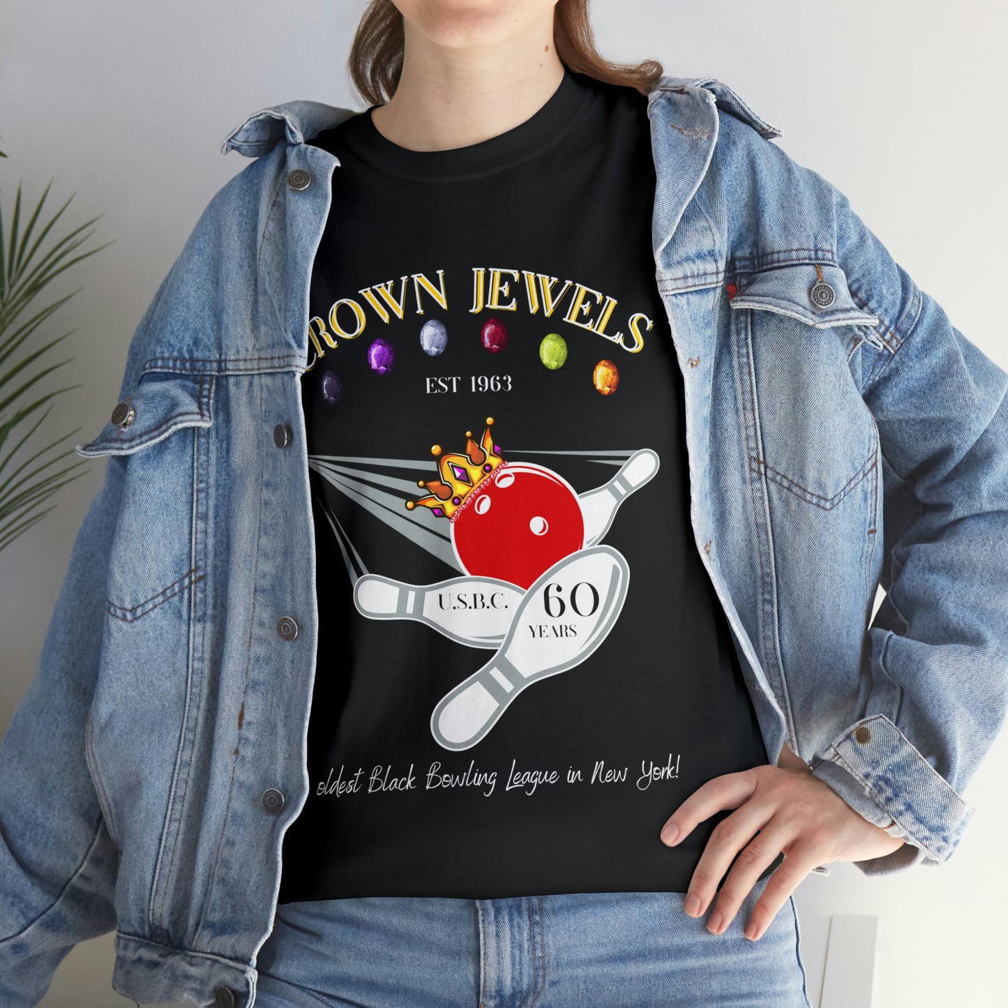 CROWN JEWELS League T-Shirt Black