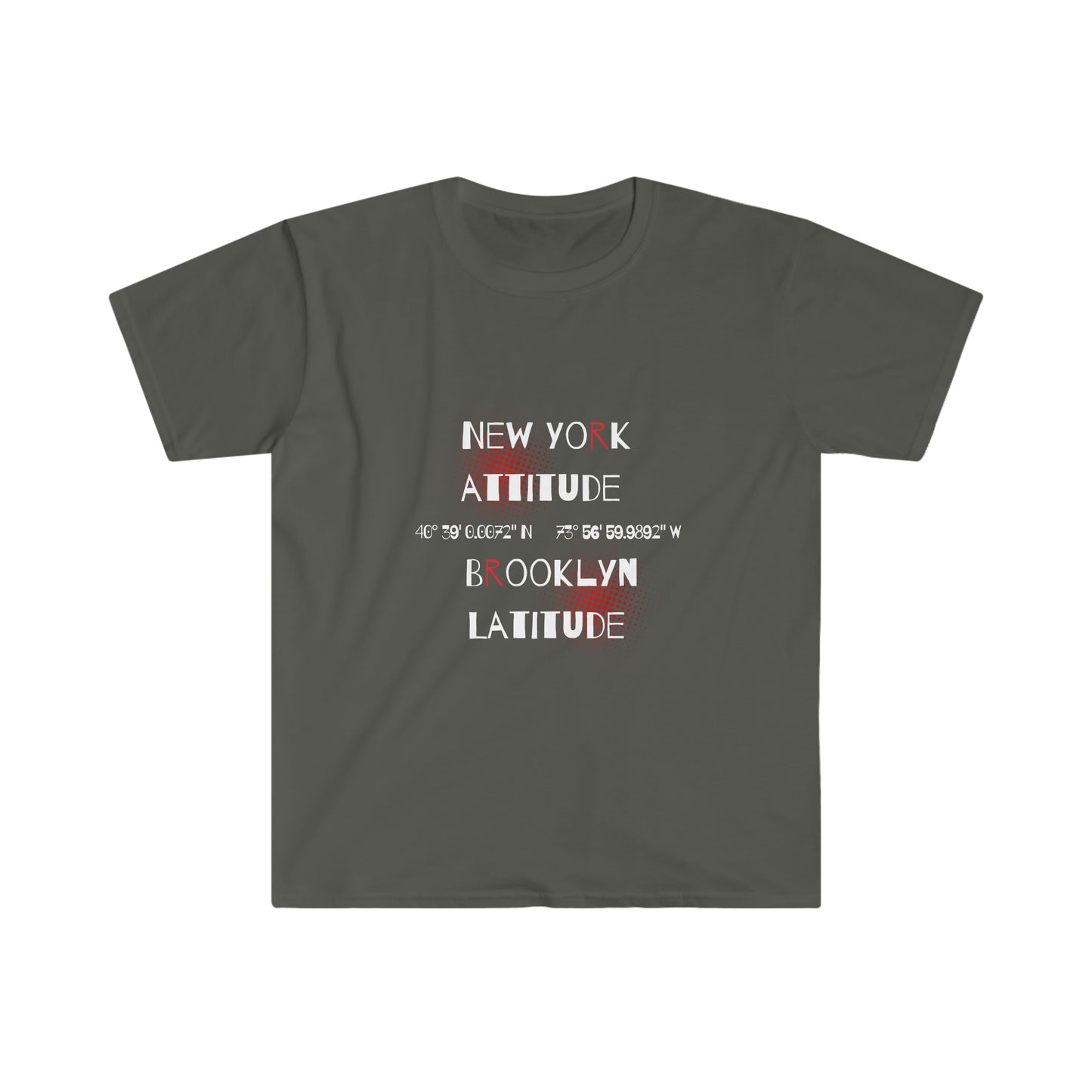 Attitude vs Latitude Unisex Softstyle T-Shirt