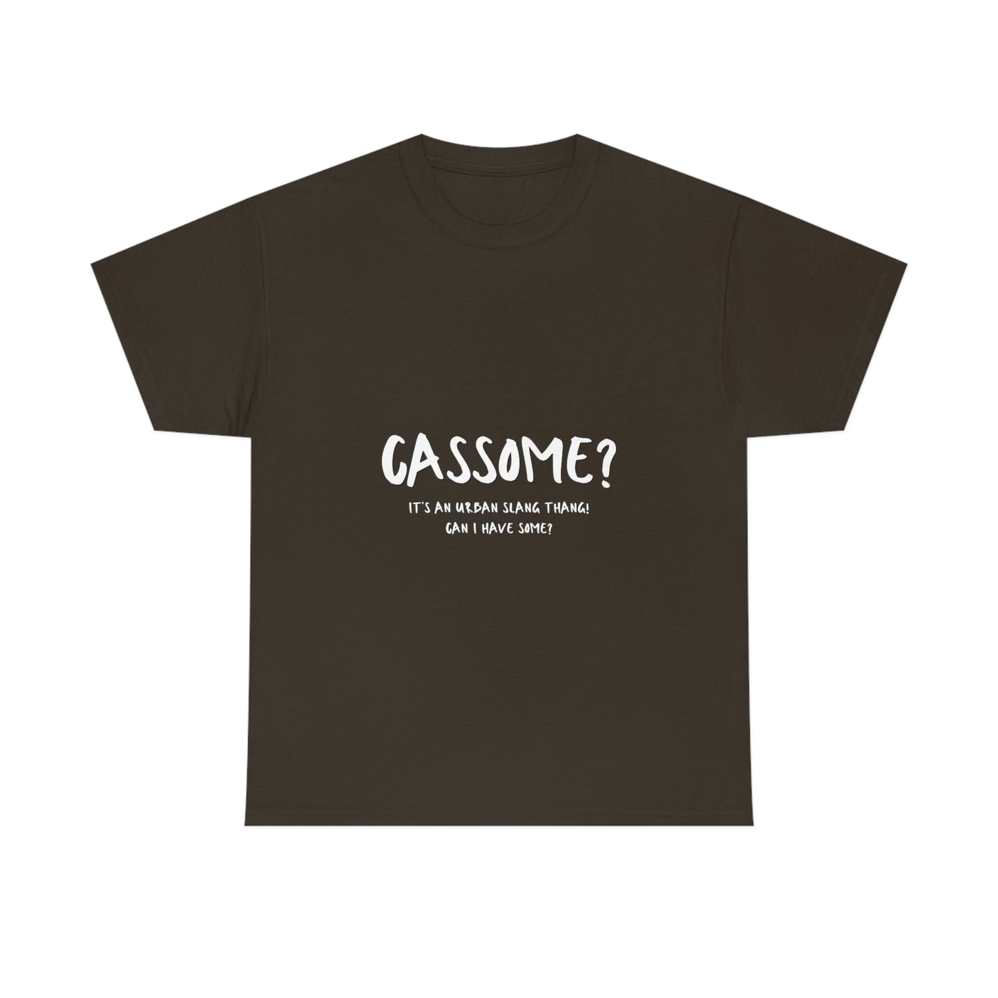 Cassome Urban Slang Unisex Heavy Cotton Tee