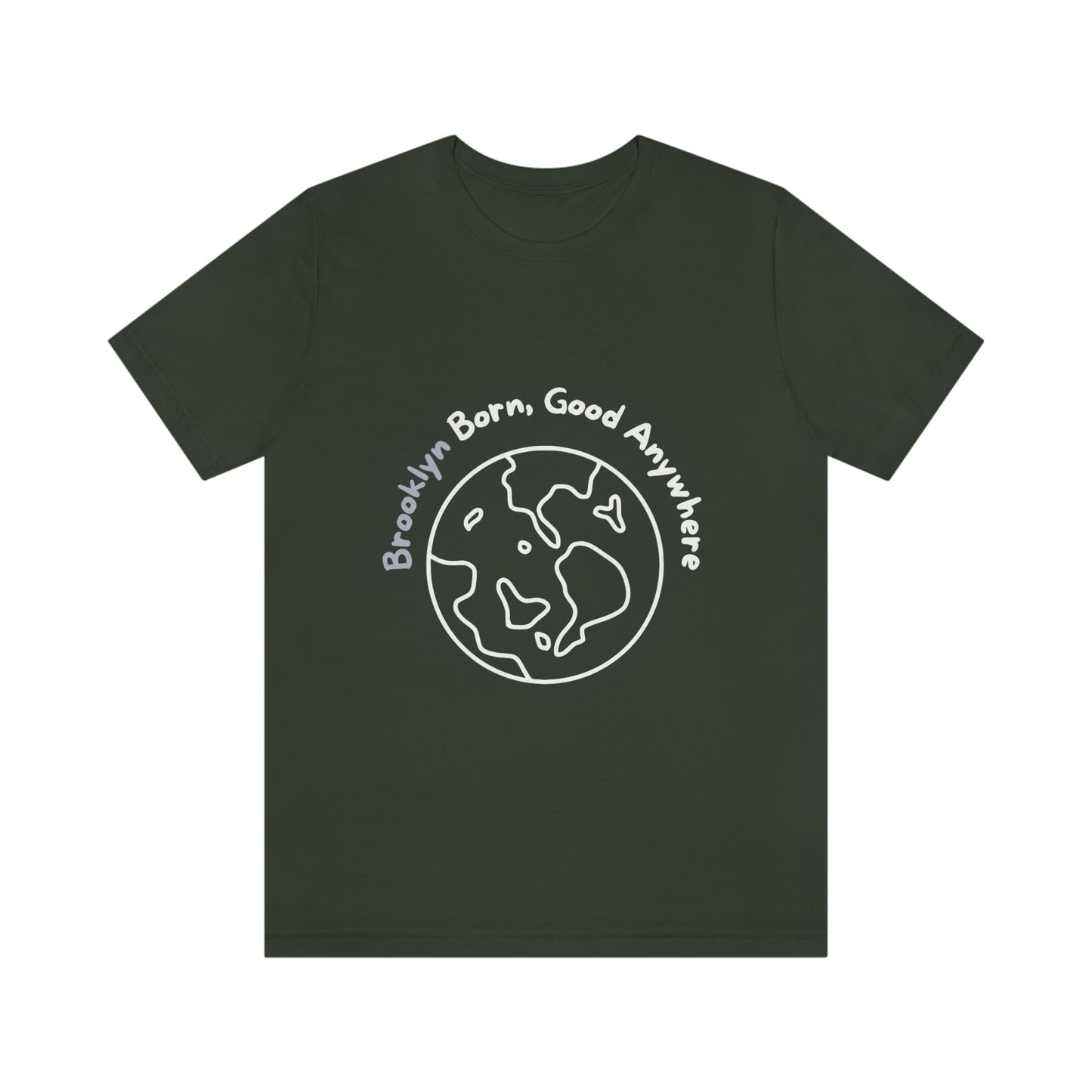 Globe from Brooklyn T-Shirt Dk