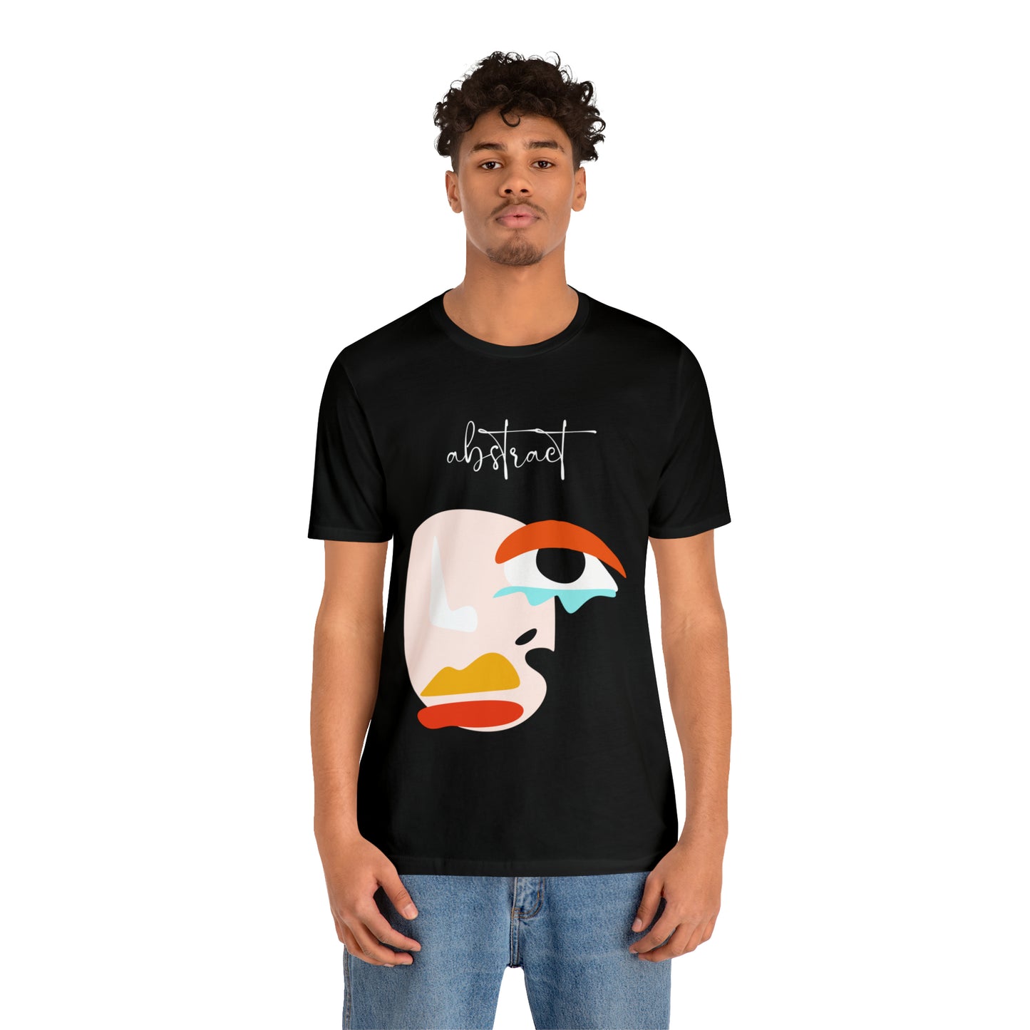 Abstract Unisex Jersey Short Sleeve Tee