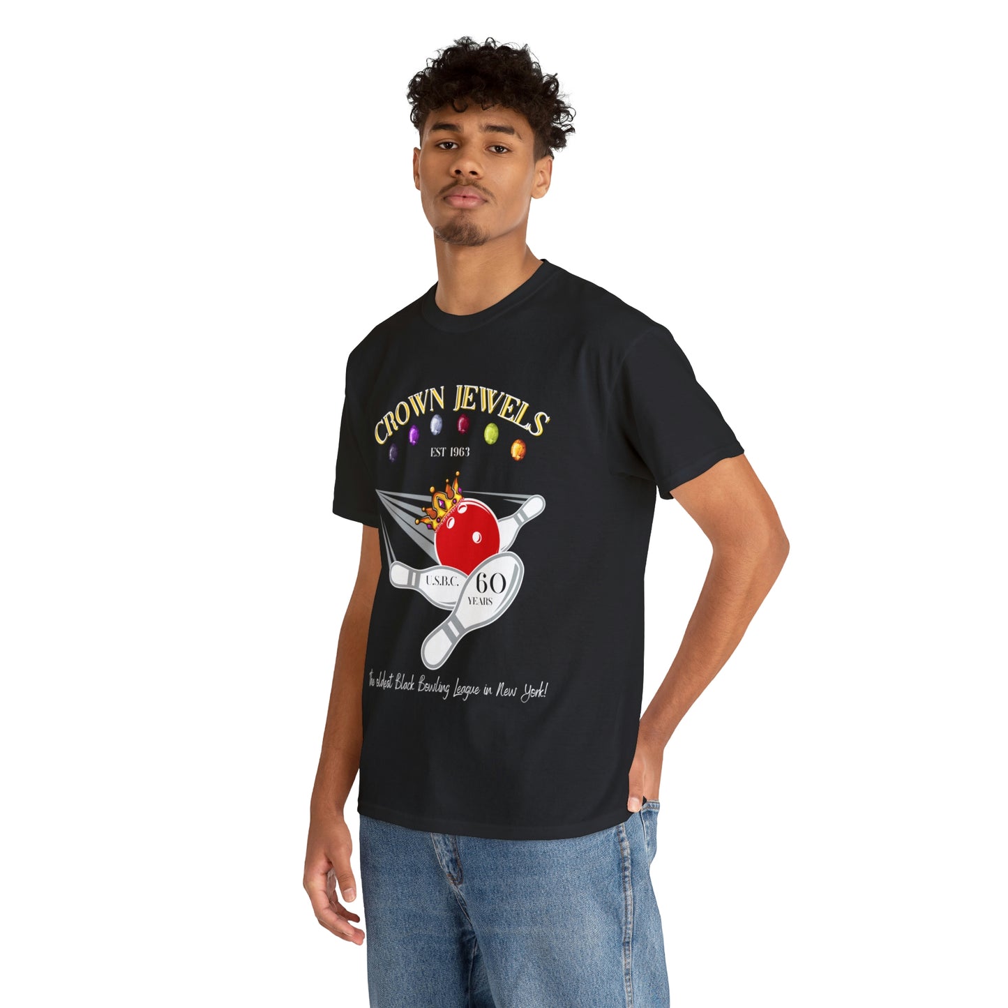 CROWN JEWELS League T-Shirt Black