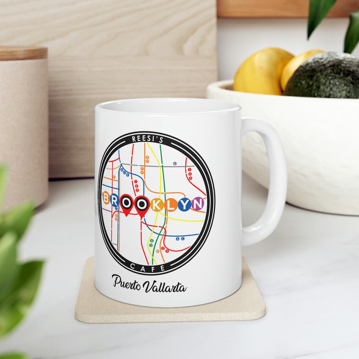 Mug - Brooklyn Café PV Ceramic Mug 11oz