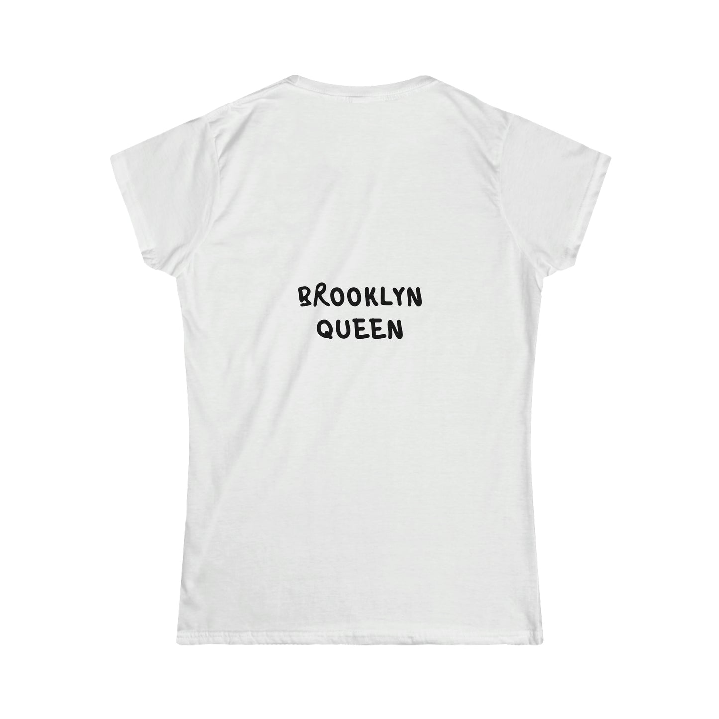Brooklyn Queen Map Face Lte Women's Soft style Tee