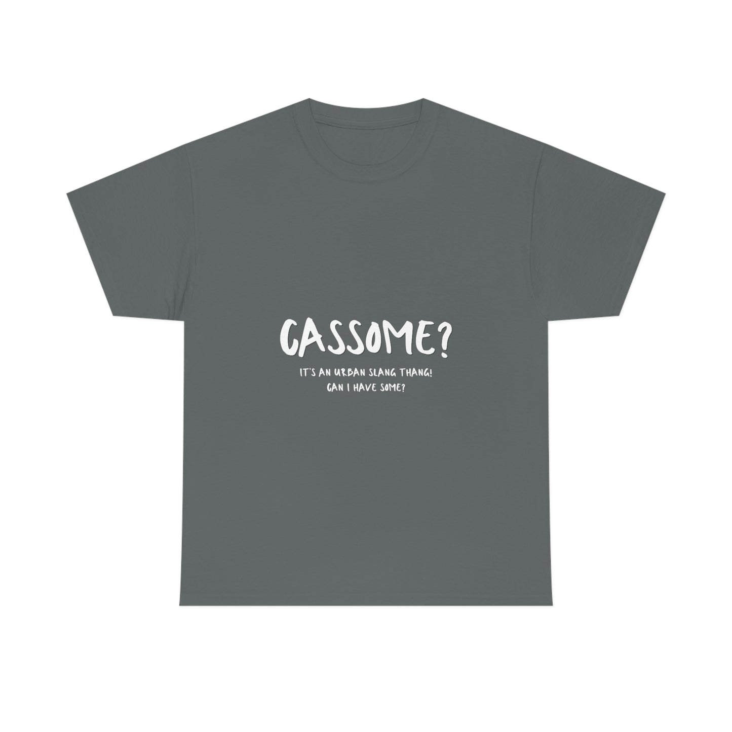 Cassome Urban Slang Unisex Heavy Cotton Tee
