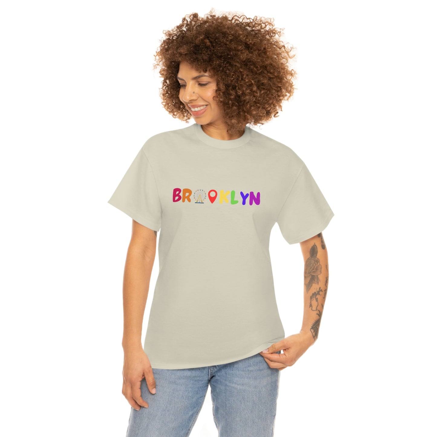 Brooklyn Ferris Unisex Heavy Cotton Tee