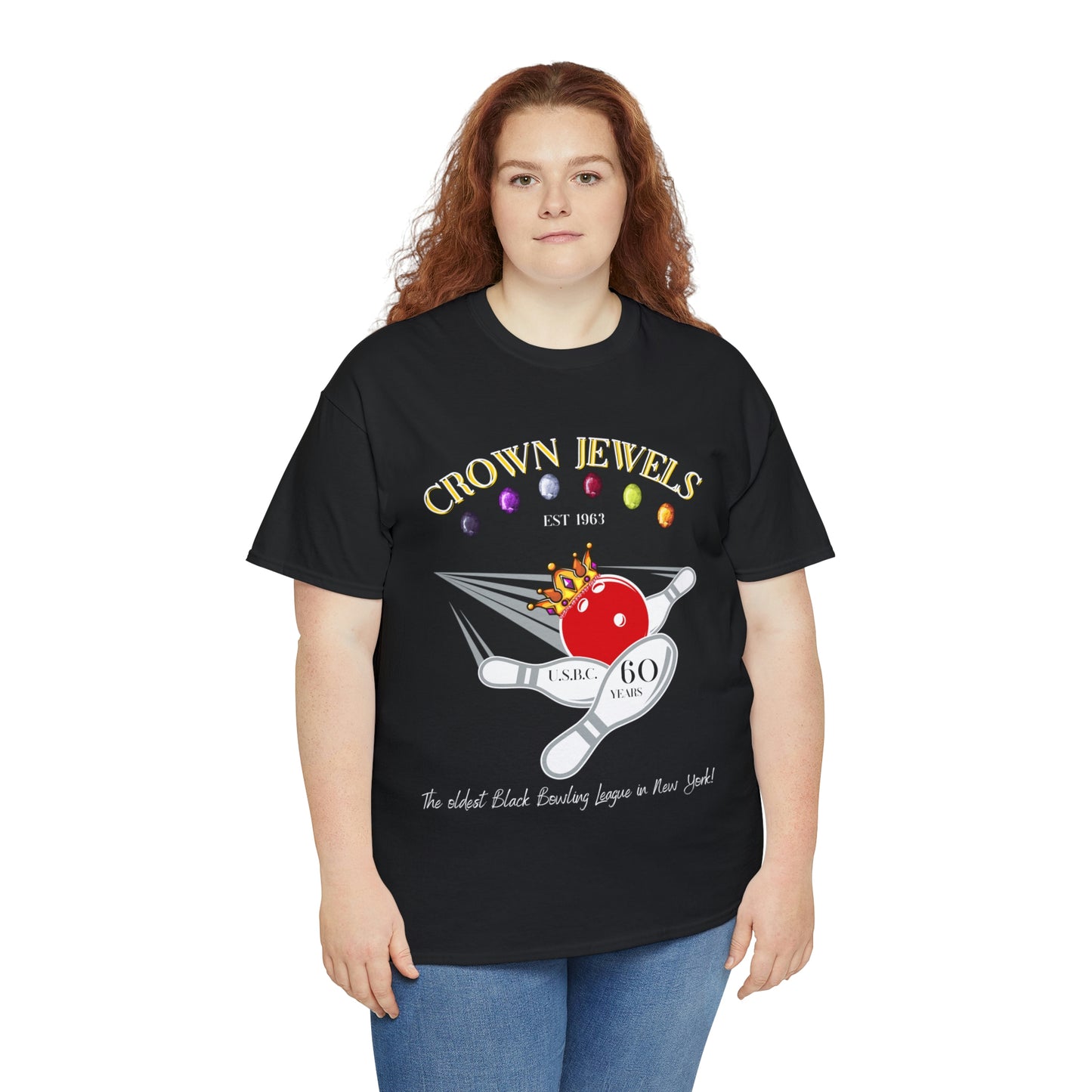 CROWN JEWELS League T-Shirt Black