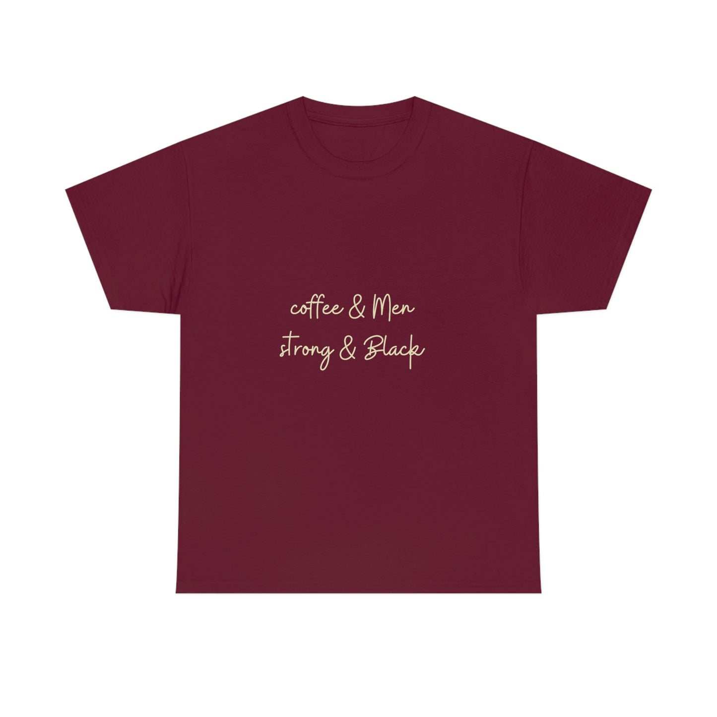 Coffee & Men Unisex Heavy Cotton Tee