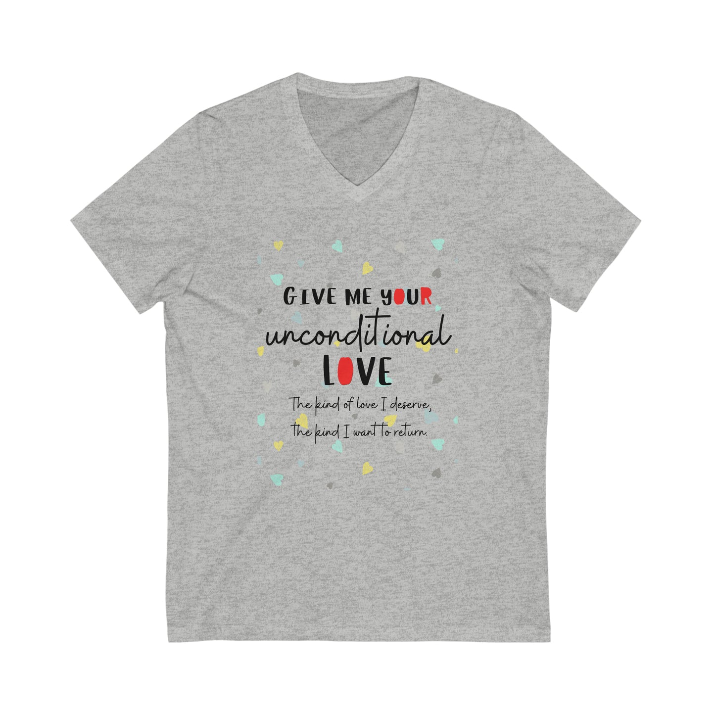 Unconditional Love V-Neck Tee