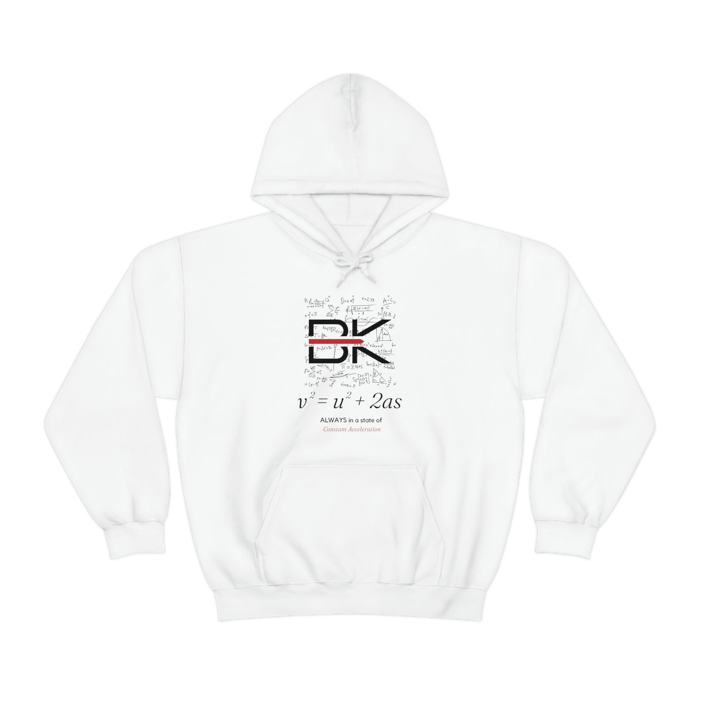 The Equation Constant Acceleration Lte Unisex Heavy Blend™ Hooded Sweatshirt