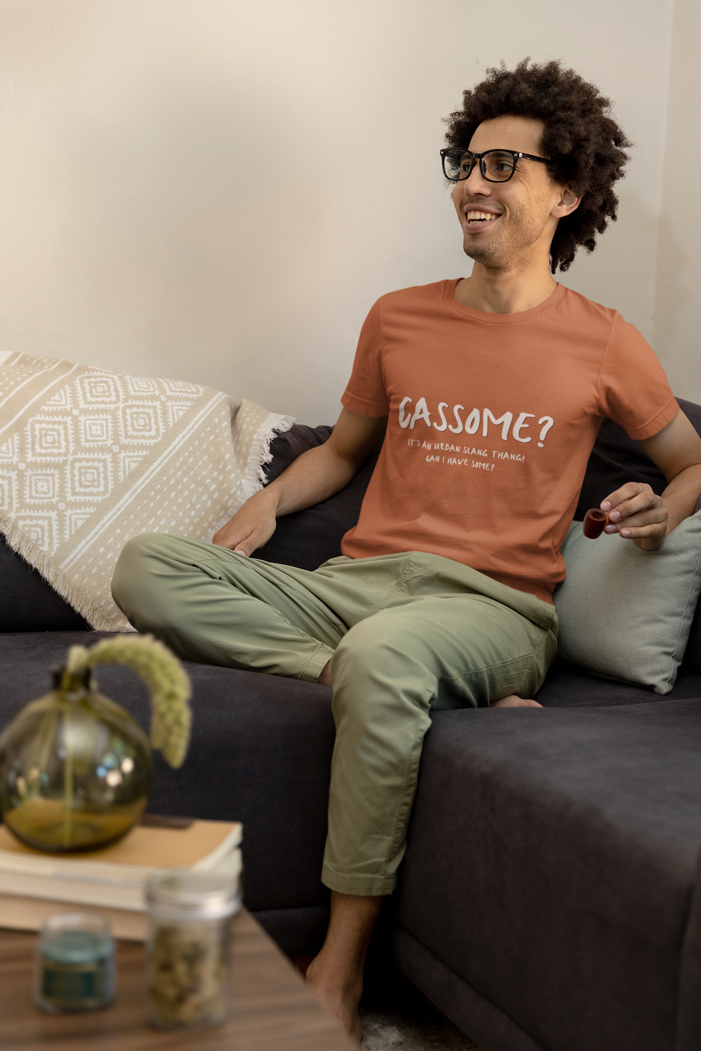 Cassome Urban Slang Unisex Heavy Cotton Tee