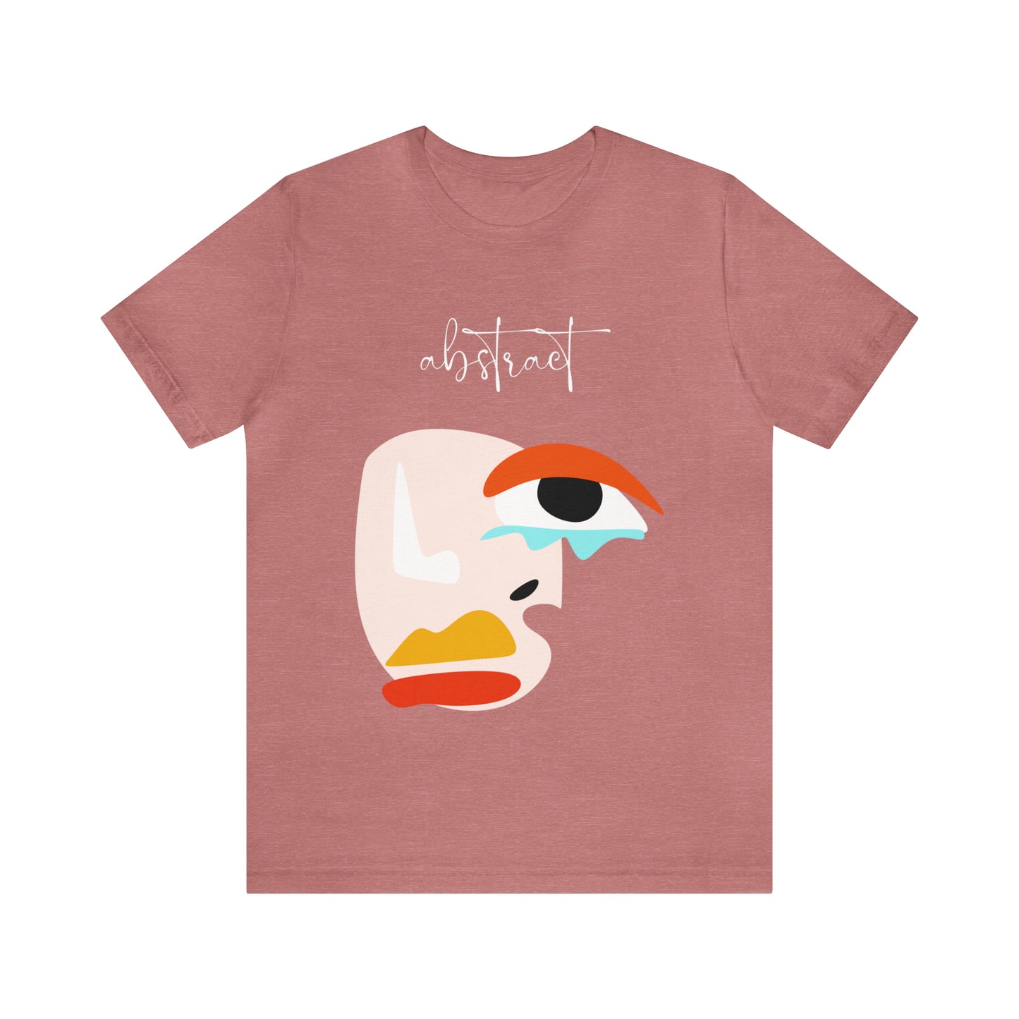 Abstract Unisex Jersey Short Sleeve Tee