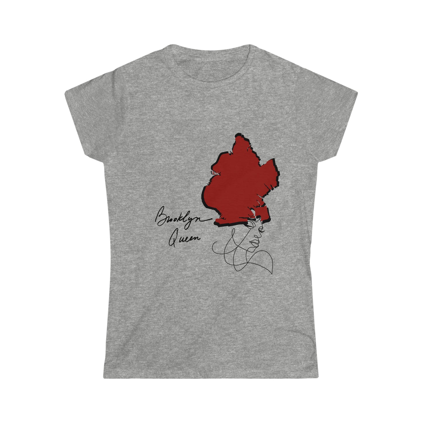 Brooklyn Queen Side-pro Women's Softstyle Tee