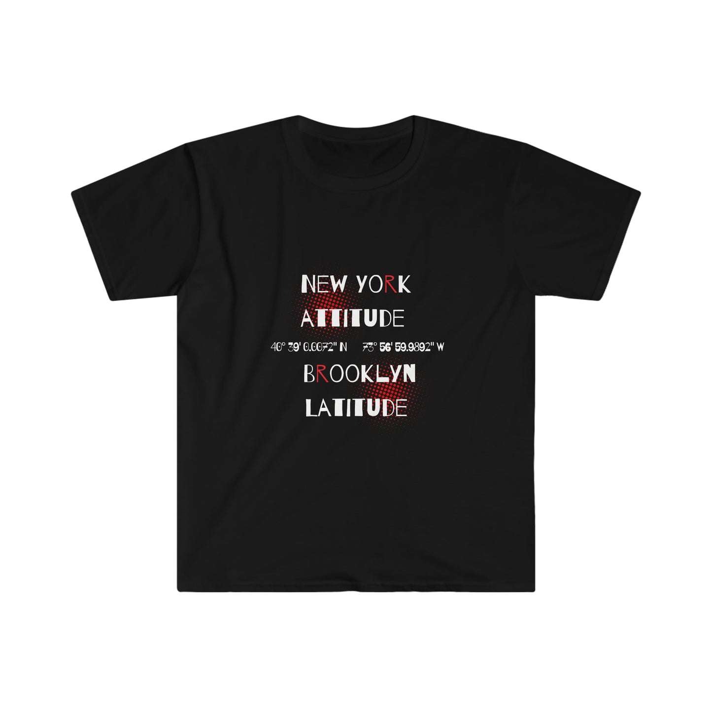 Attitude vs Latitude Unisex Softstyle T-Shirt