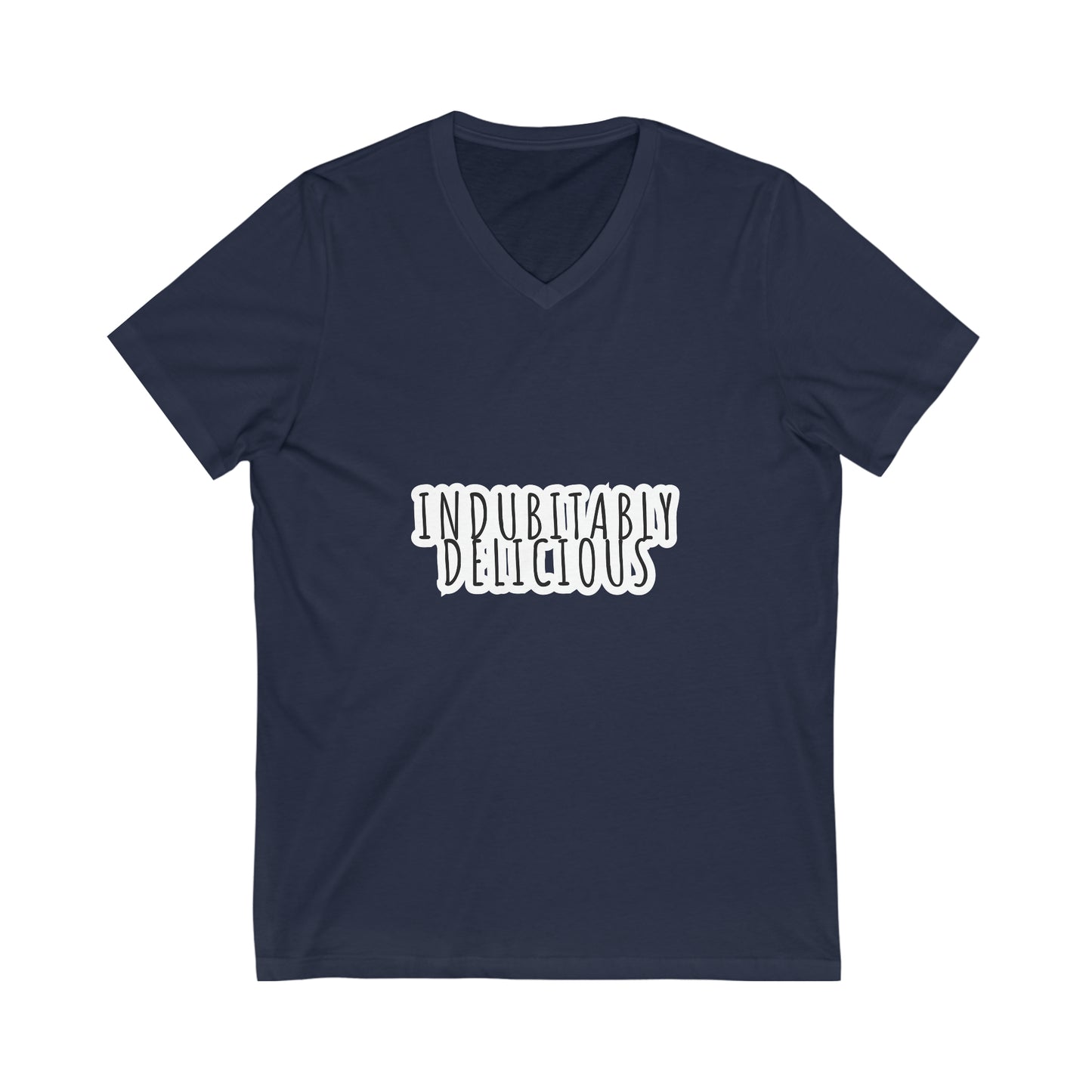 Indubitably Delicious V-Neck Tee