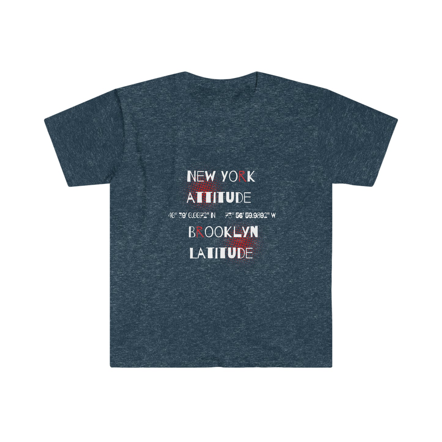 Attitude vs Latitude Unisex Softstyle T-Shirt