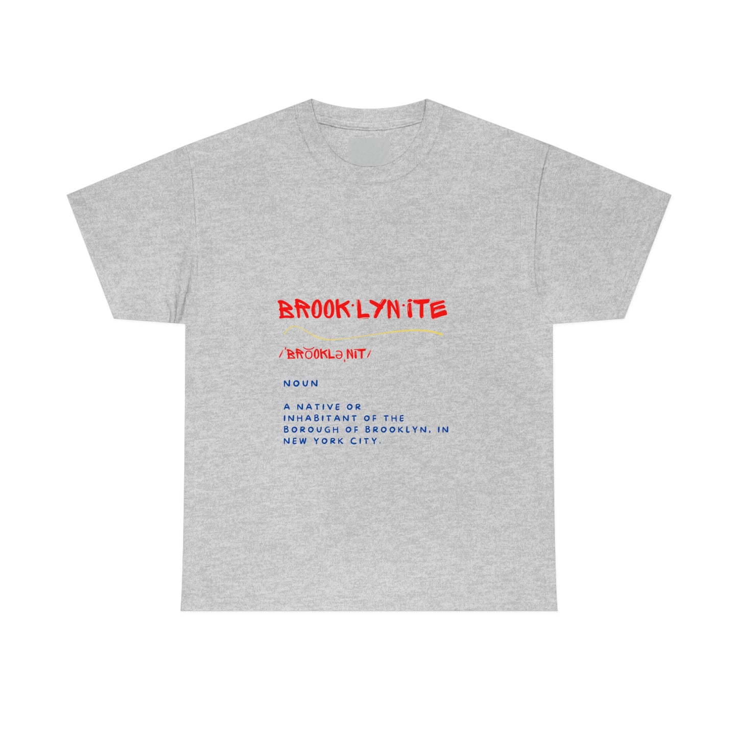 Brooklynite Defined Lte Unisex Heavy Cotton Tee