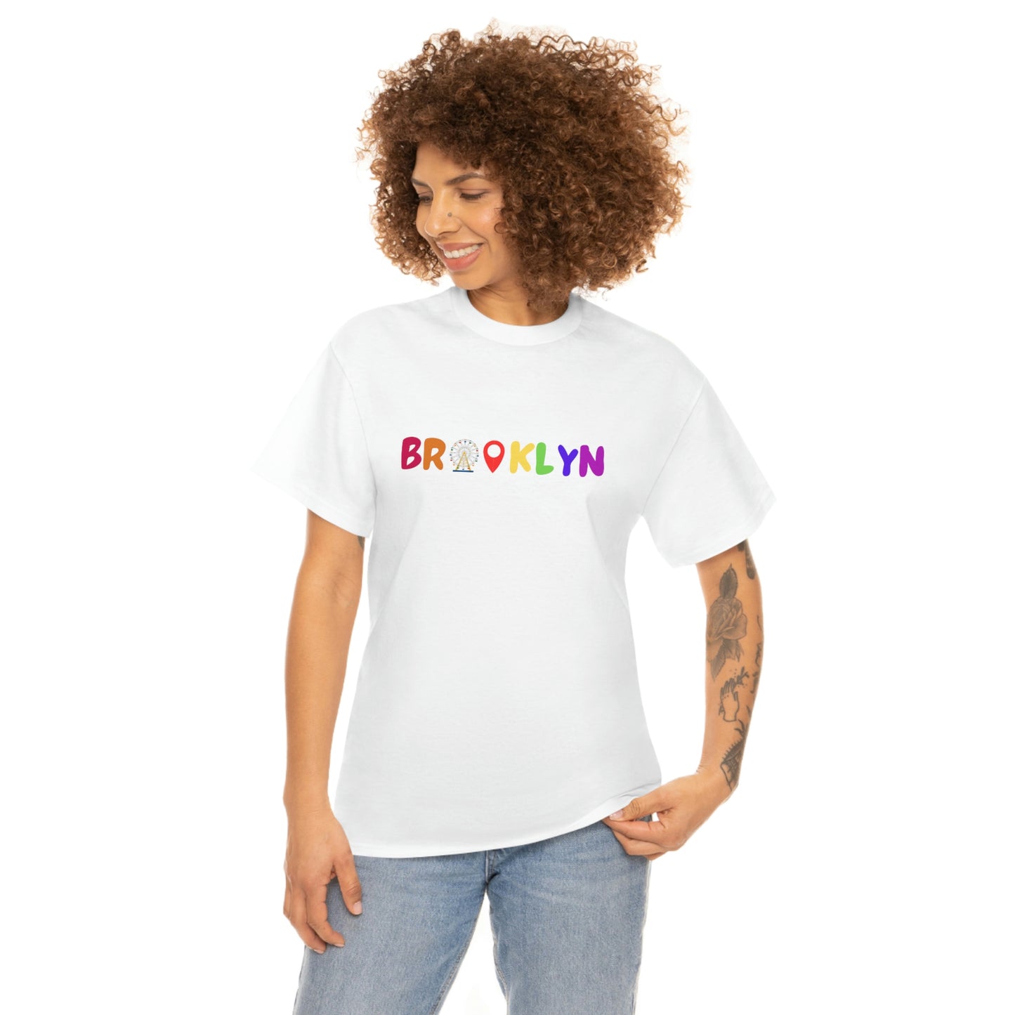 Brooklyn Ferris Unisex Heavy Cotton Tee