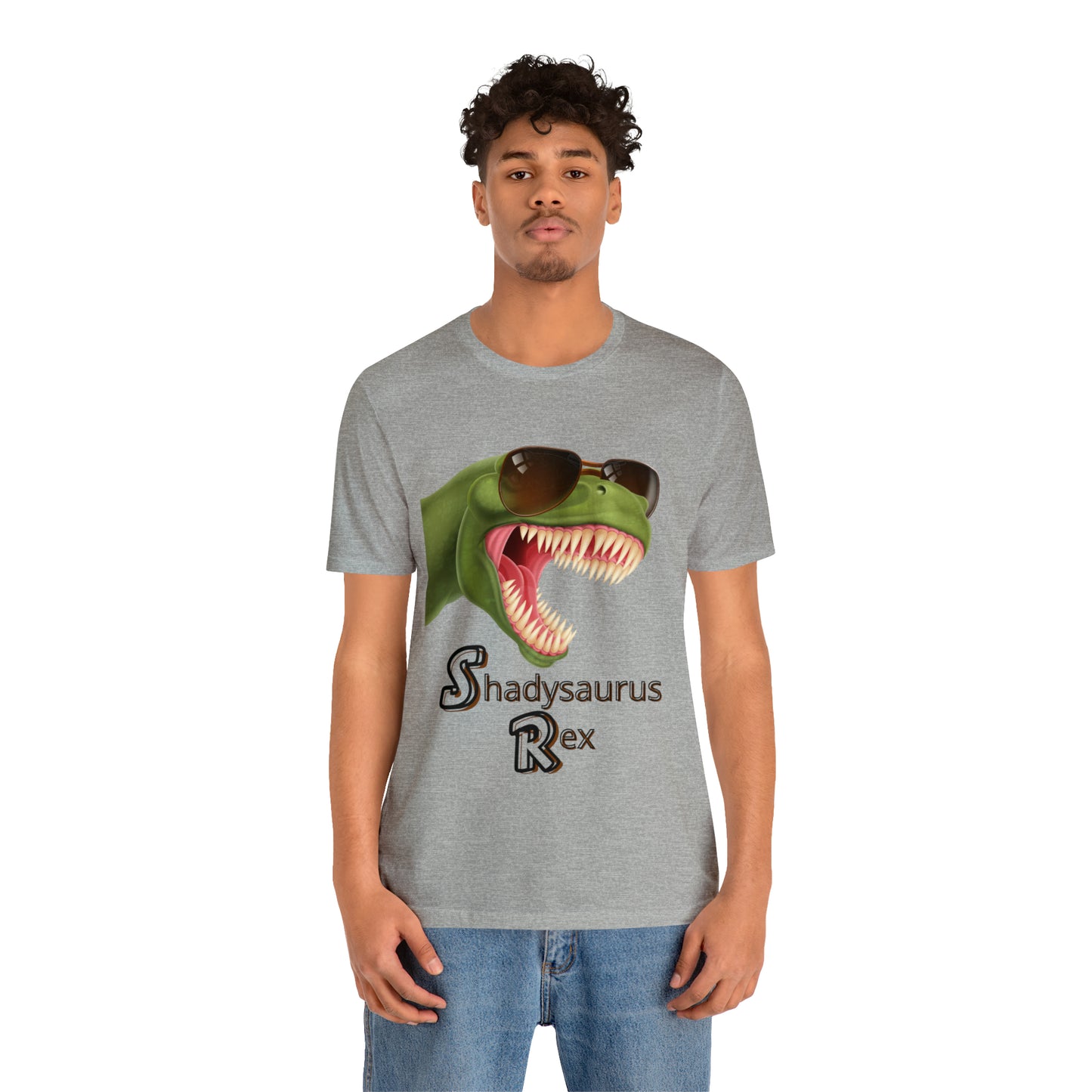 Shadysaurus Rex Unisex Jersey Short Sleeve Tee
