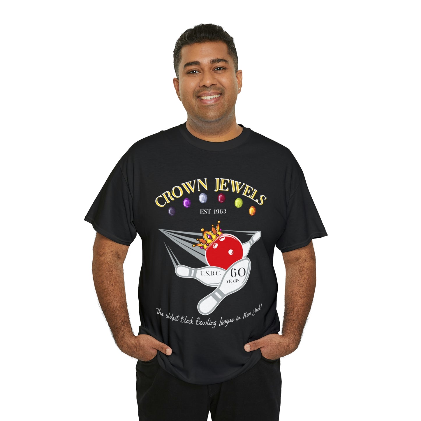 CROWN JEWELS League T-Shirt Black