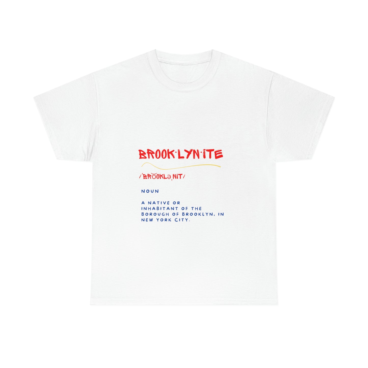Brooklynite Defined Lte Unisex Heavy Cotton Tee