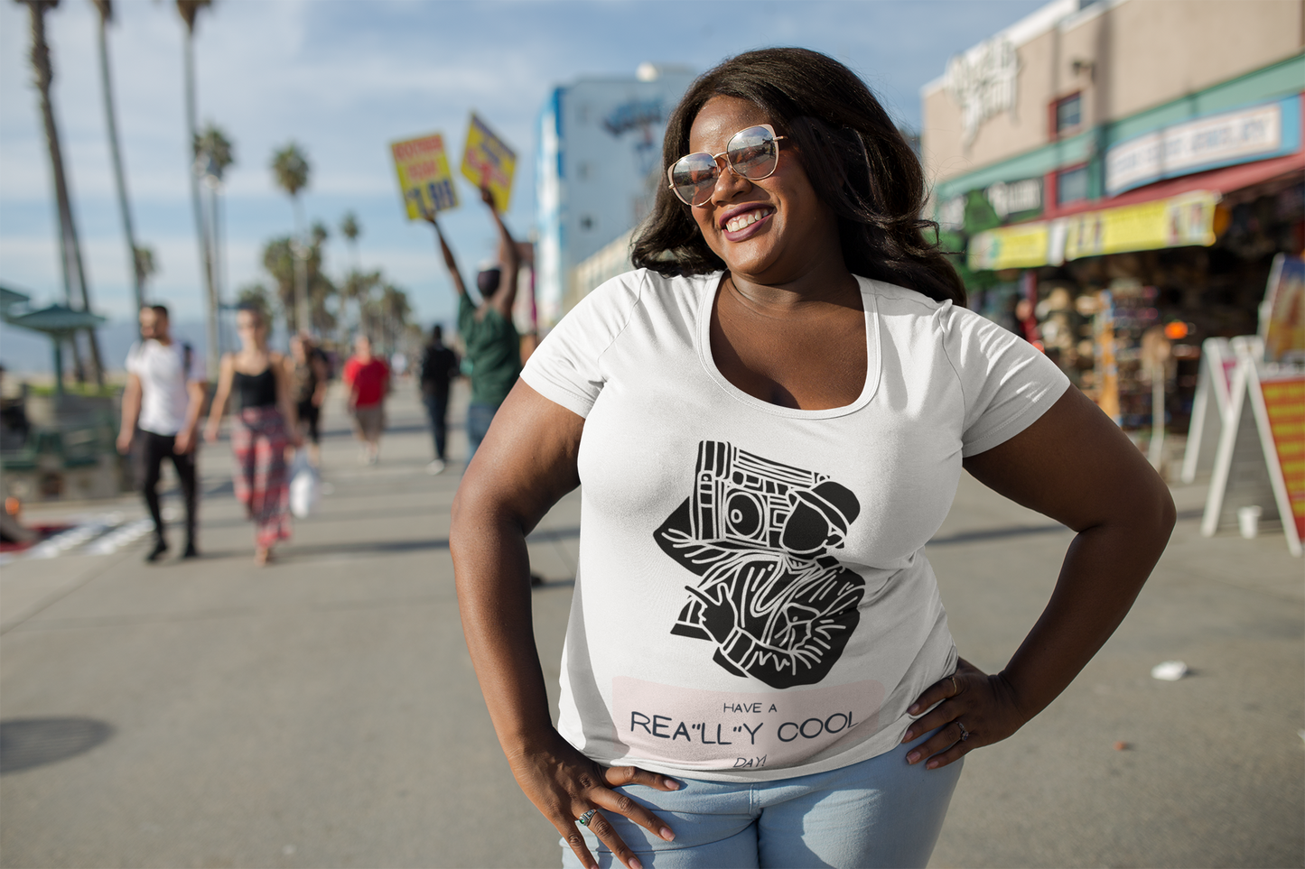 Rea"LL"y Cool Day Unisex Ultra Cotton Tee