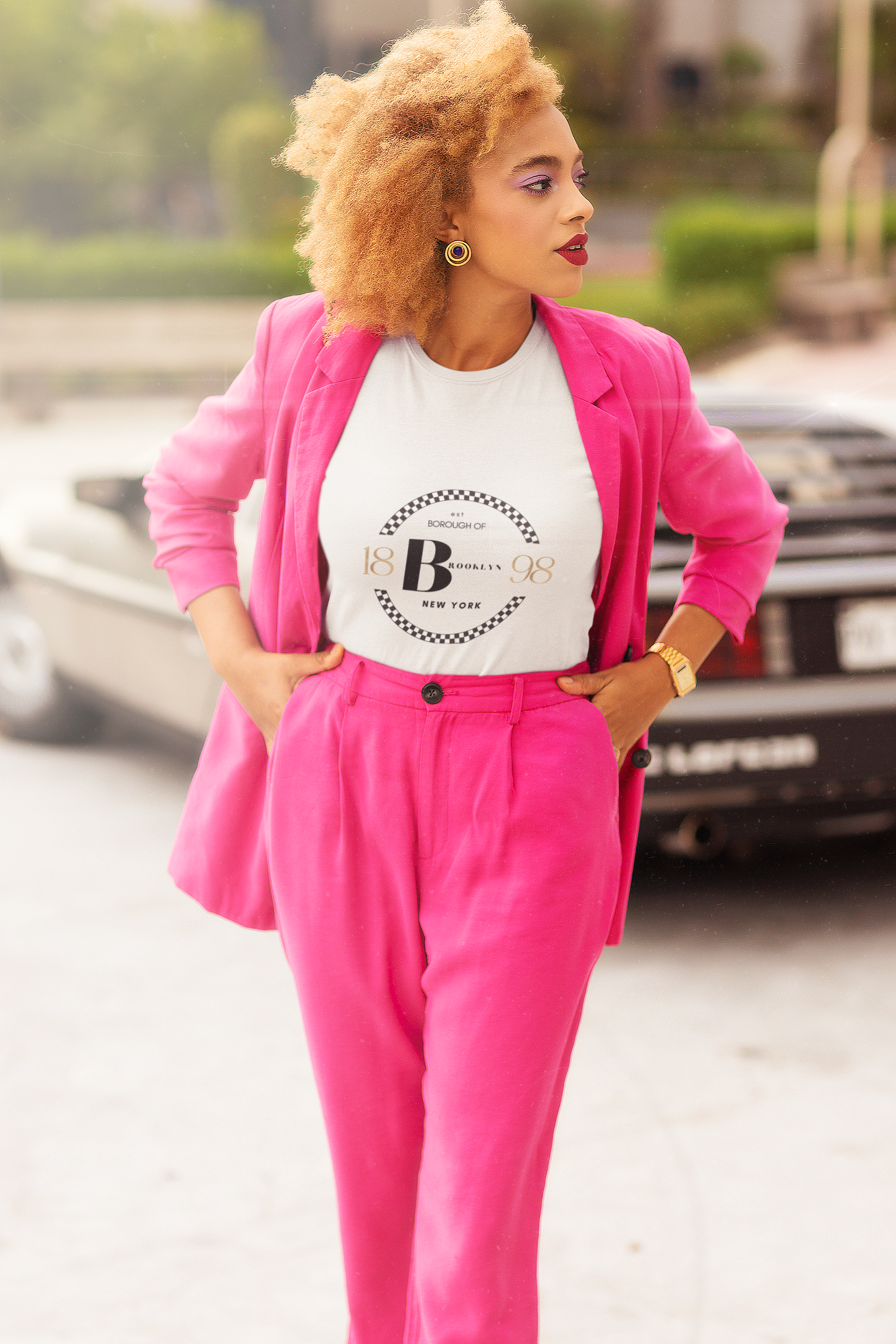 Brooklyn EST 1898 Elegant Women's Softstyle Tee