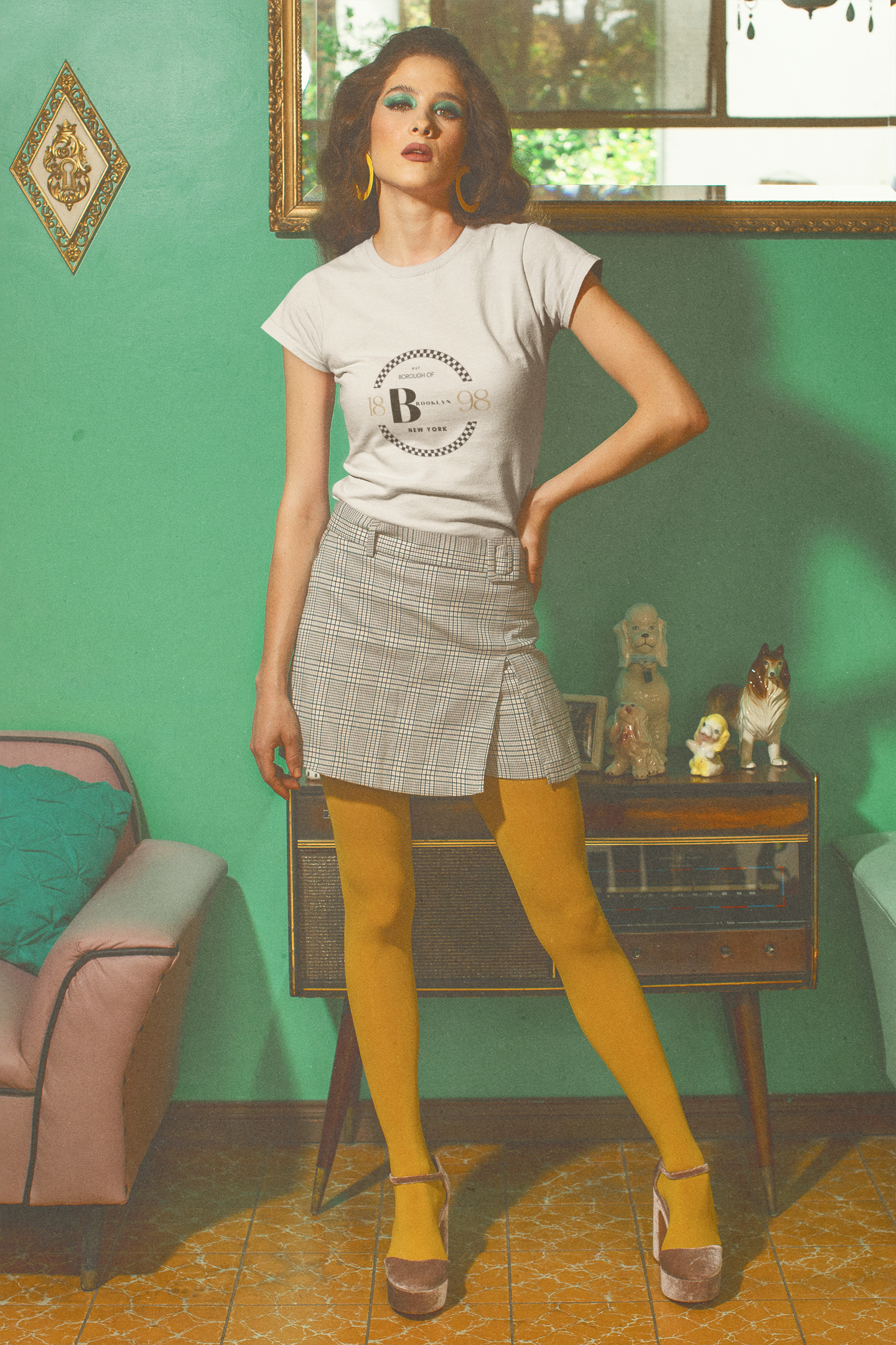 Brooklyn EST 1898 Elegant Women's Softstyle Tee