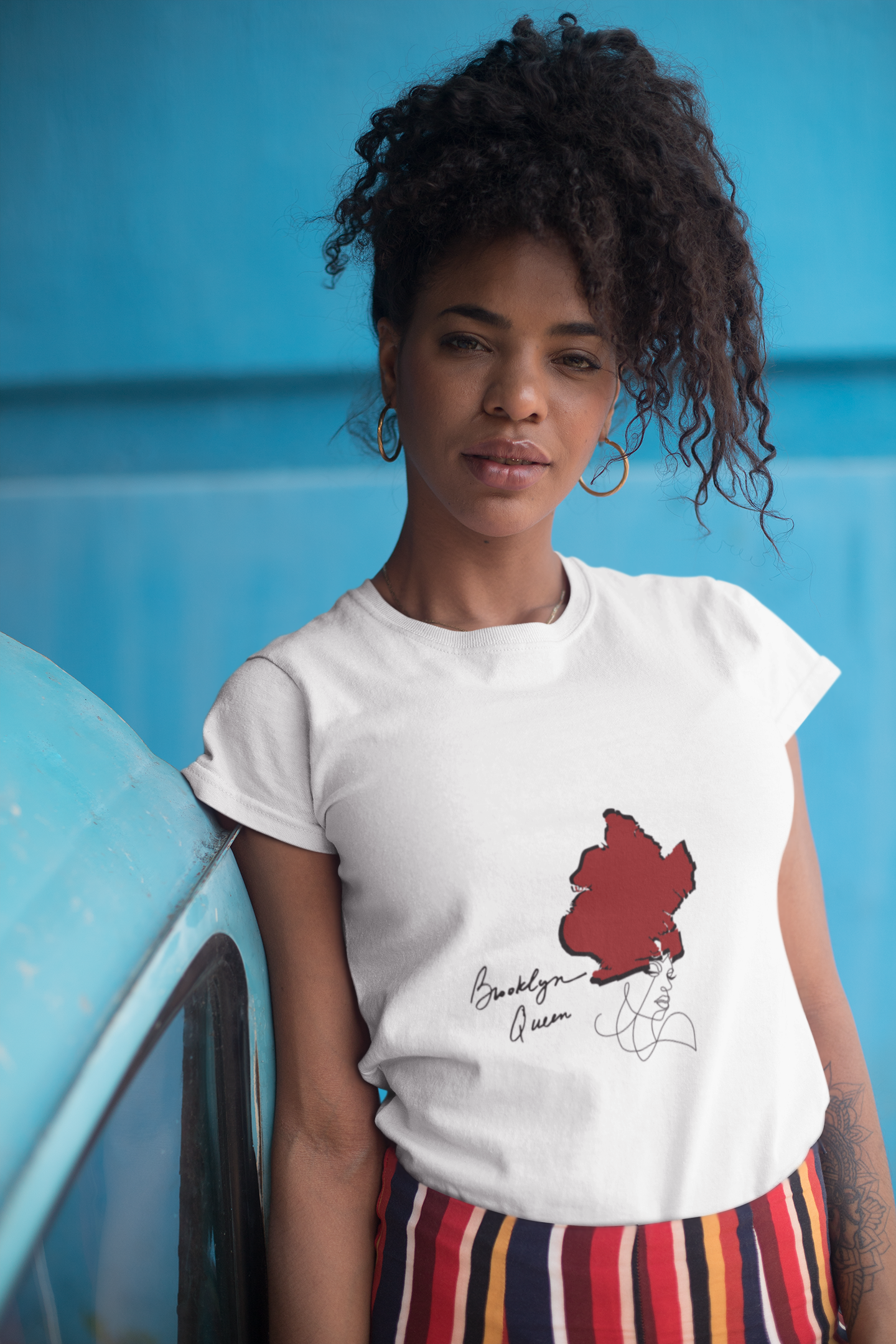 Brooklyn Queen Side-pro Women's Softstyle Tee