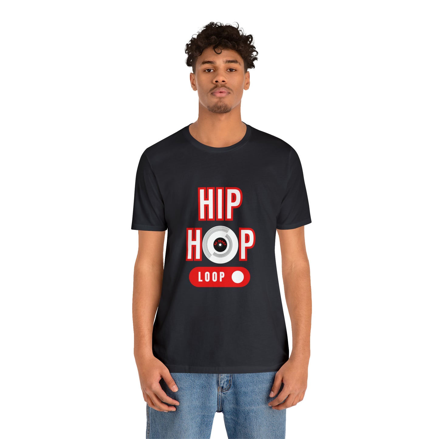 HIP HOP is 50 Unisex Jersey Short Sleeve Tee