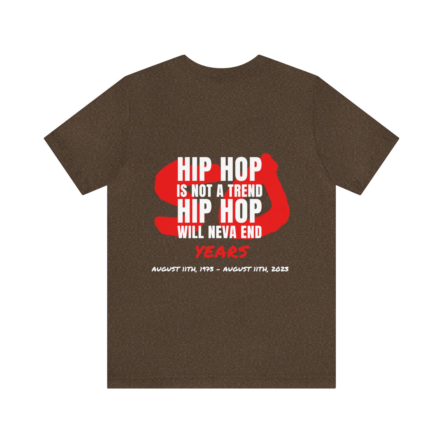 HIP HOP is 50 Unisex Jersey Short Sleeve Tee