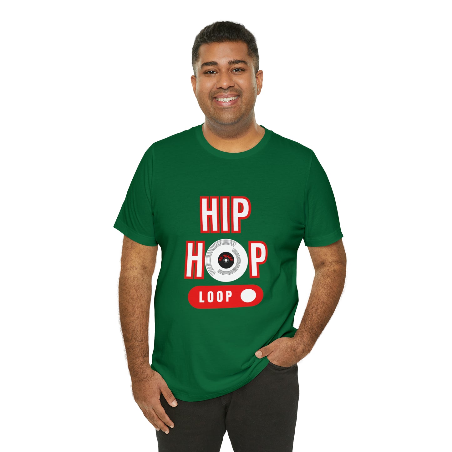 HIP HOP is 50 Unisex Jersey Short Sleeve Tee