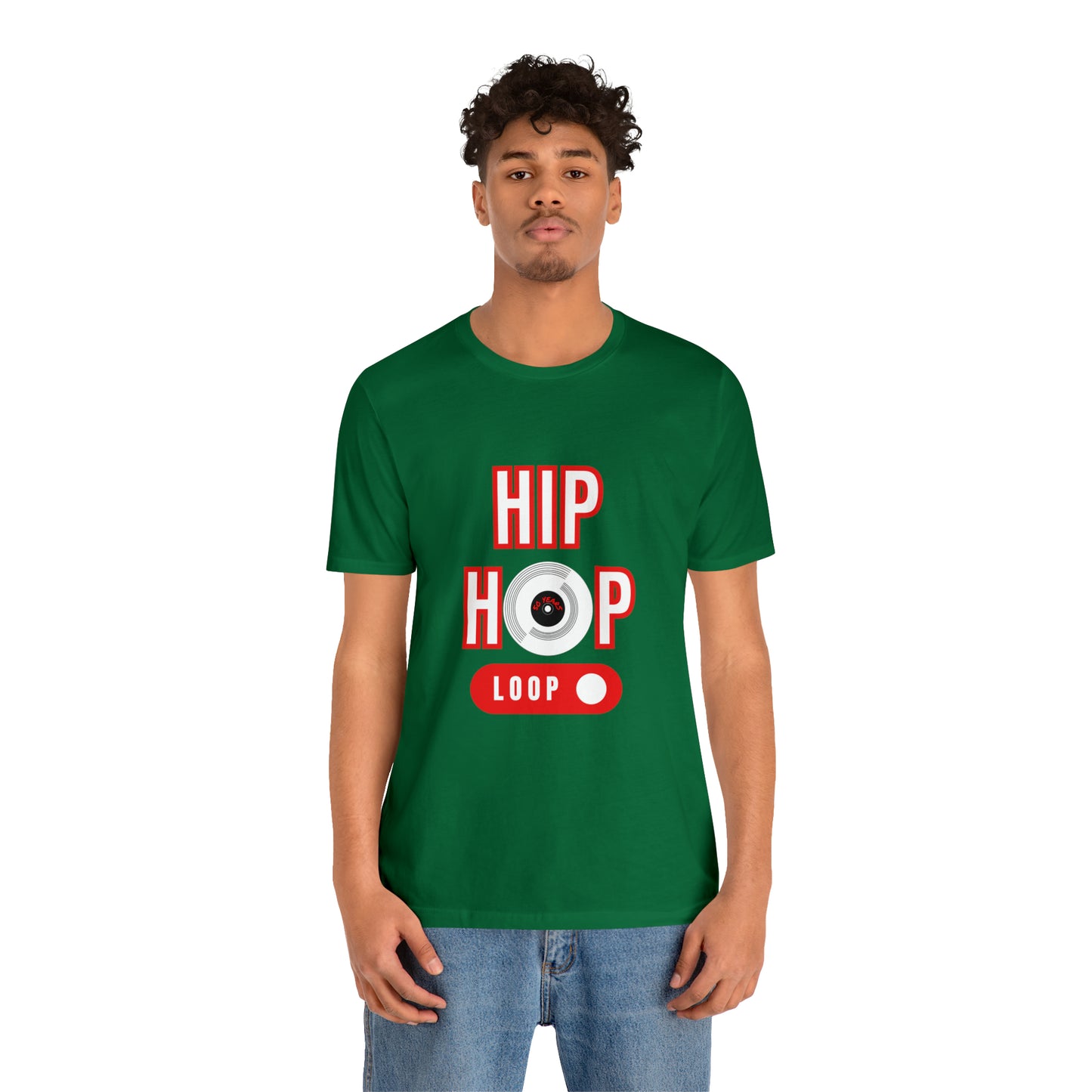 HIP HOP is 50 Unisex Jersey Short Sleeve Tee