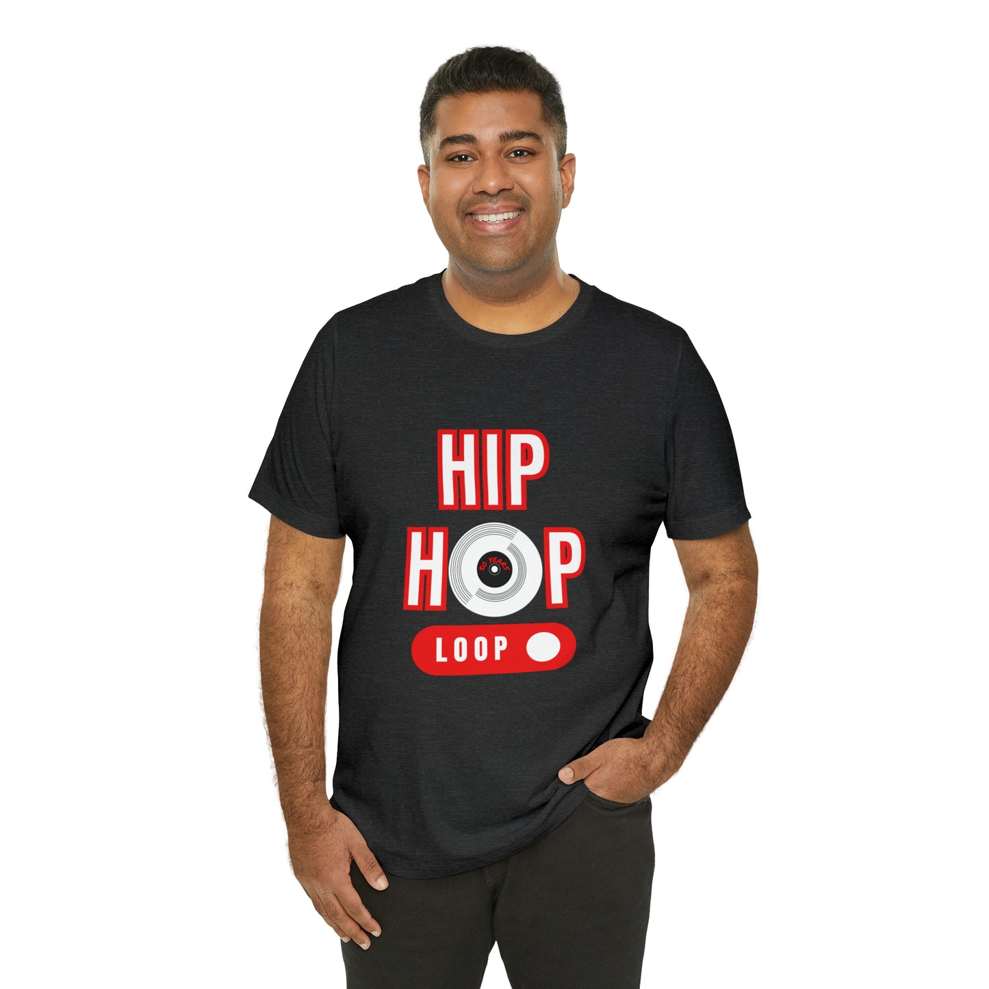 HIP HOP is 50 Unisex Jersey Short Sleeve Tee