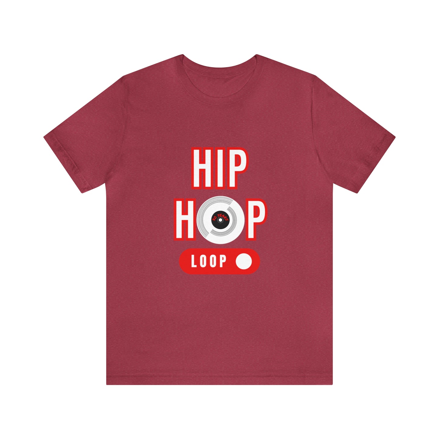 HIP HOP is 50 Unisex Jersey Short Sleeve Tee